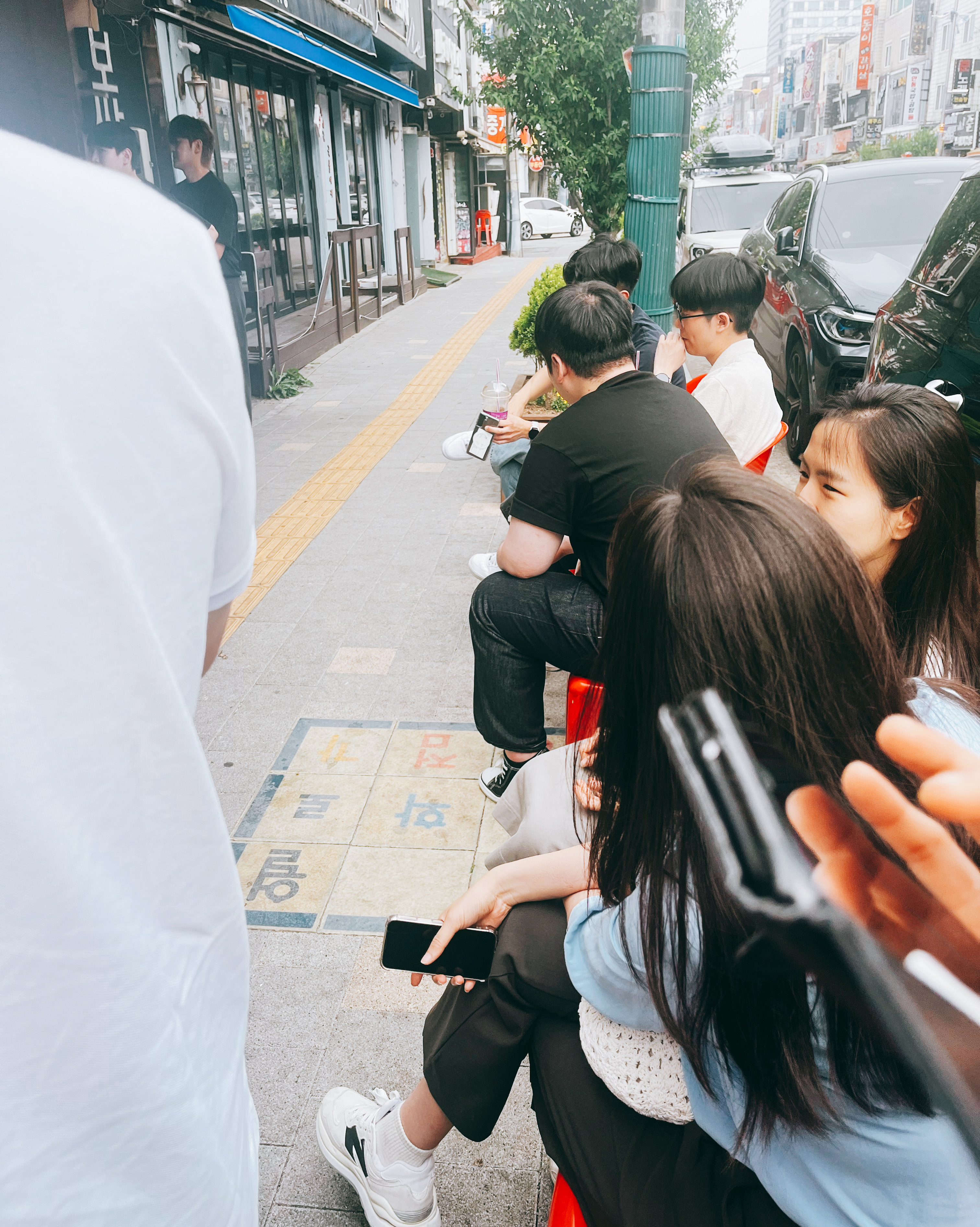 4시오픈이라 문열기전 줄서서 대기했네요~~~ - 구월동 맛집 족장