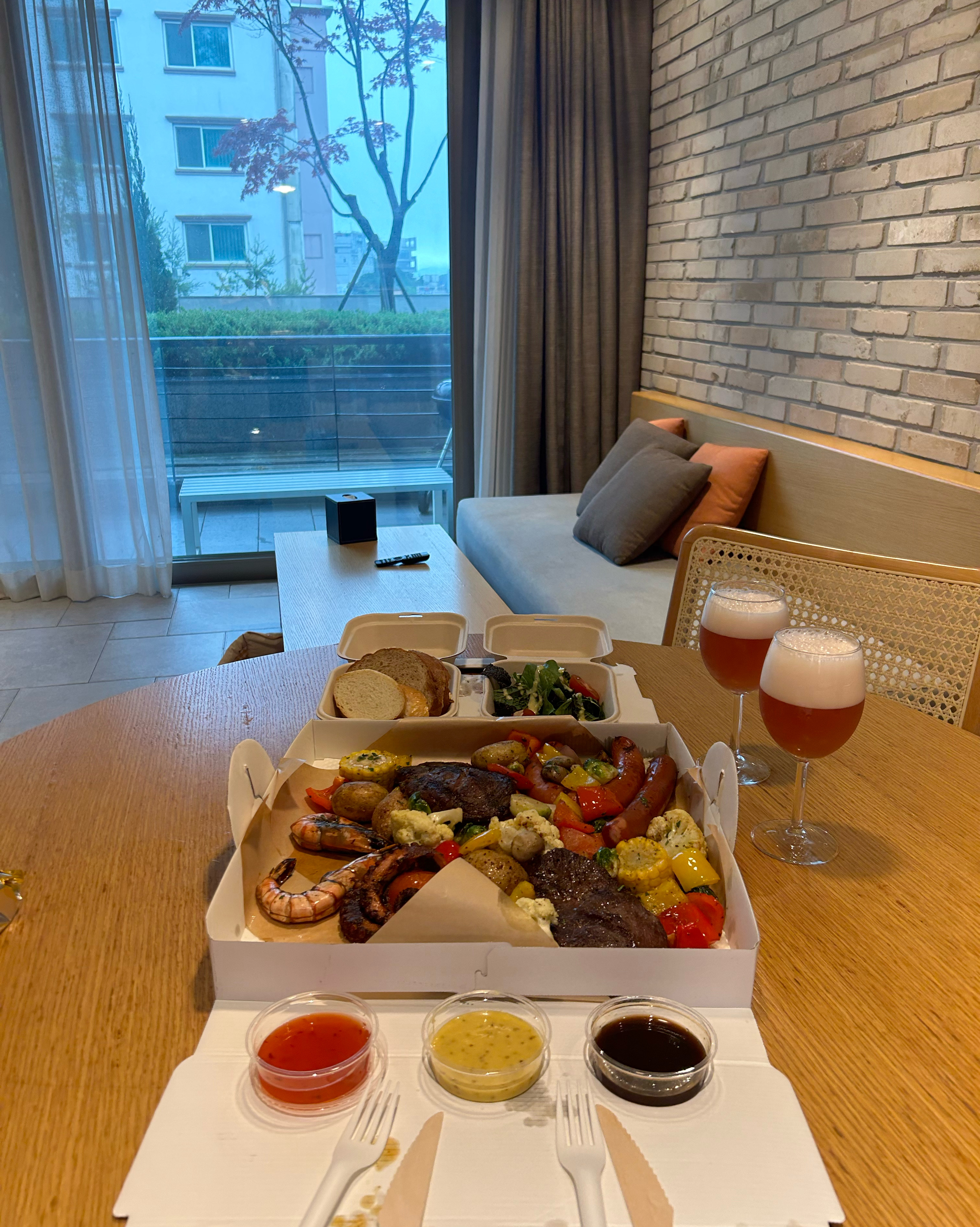 [을왕리 맛집 더위크앤리조트 더파이브] 직접 가본 로컬 리뷰