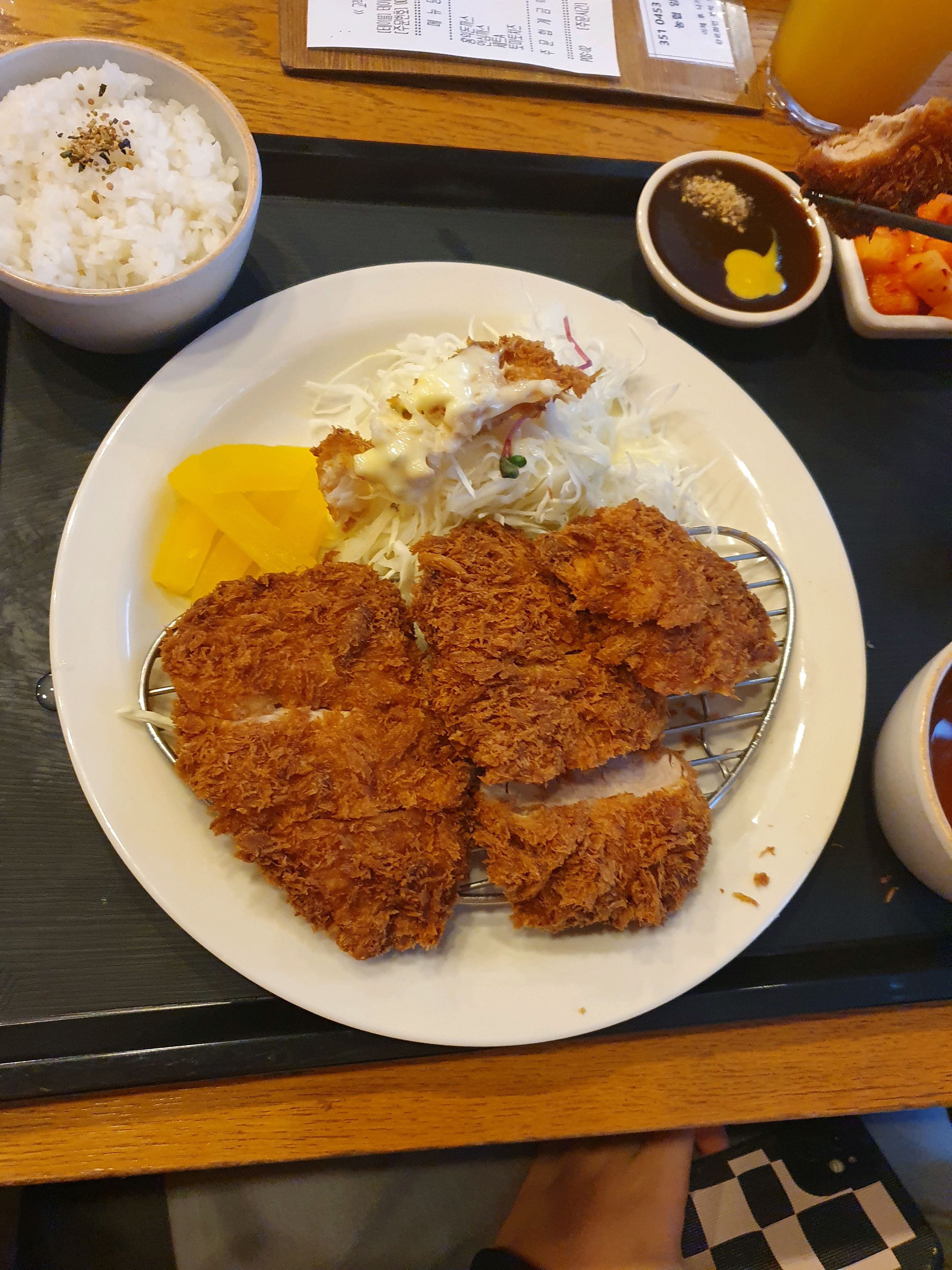 너무 맛있어요~ - 망포 맛집 홍익돈까스 망포점