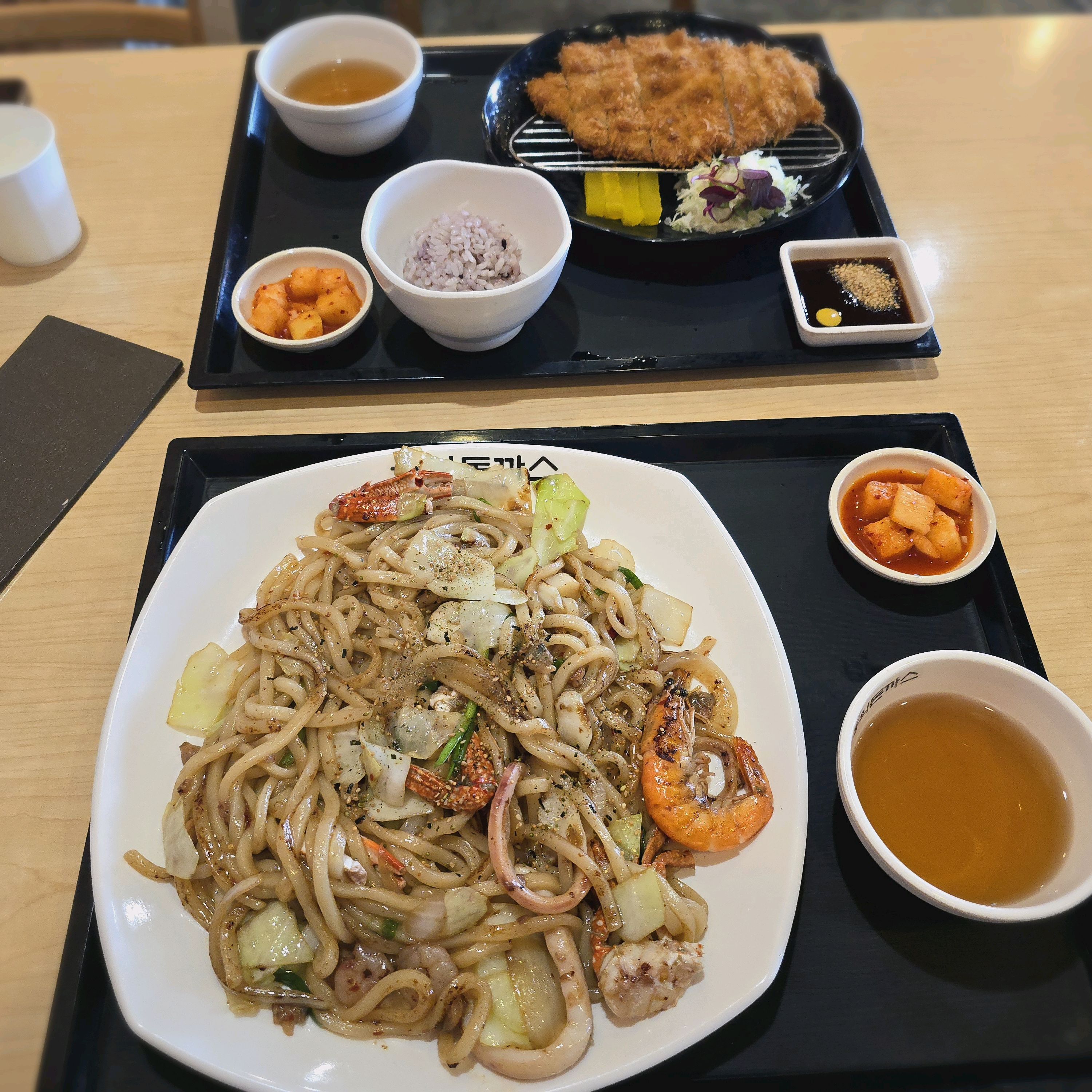 해물볶음우동 굿굿!!! - 용인 처인구 맛집 홍익돈까스 처인구점