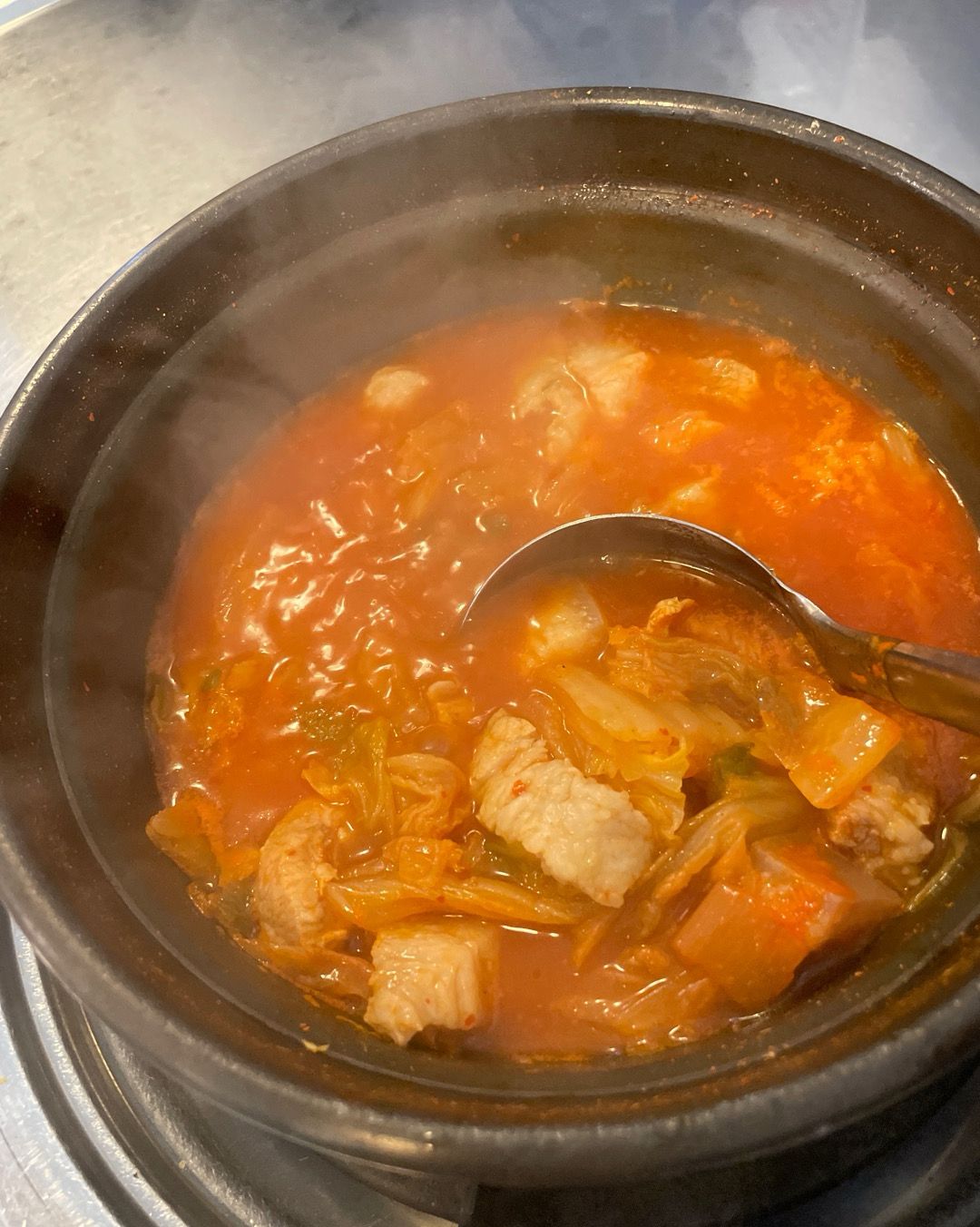  한국 서울 남부터미널역 주변 라면 전문점 백채김치찌개 교대역점