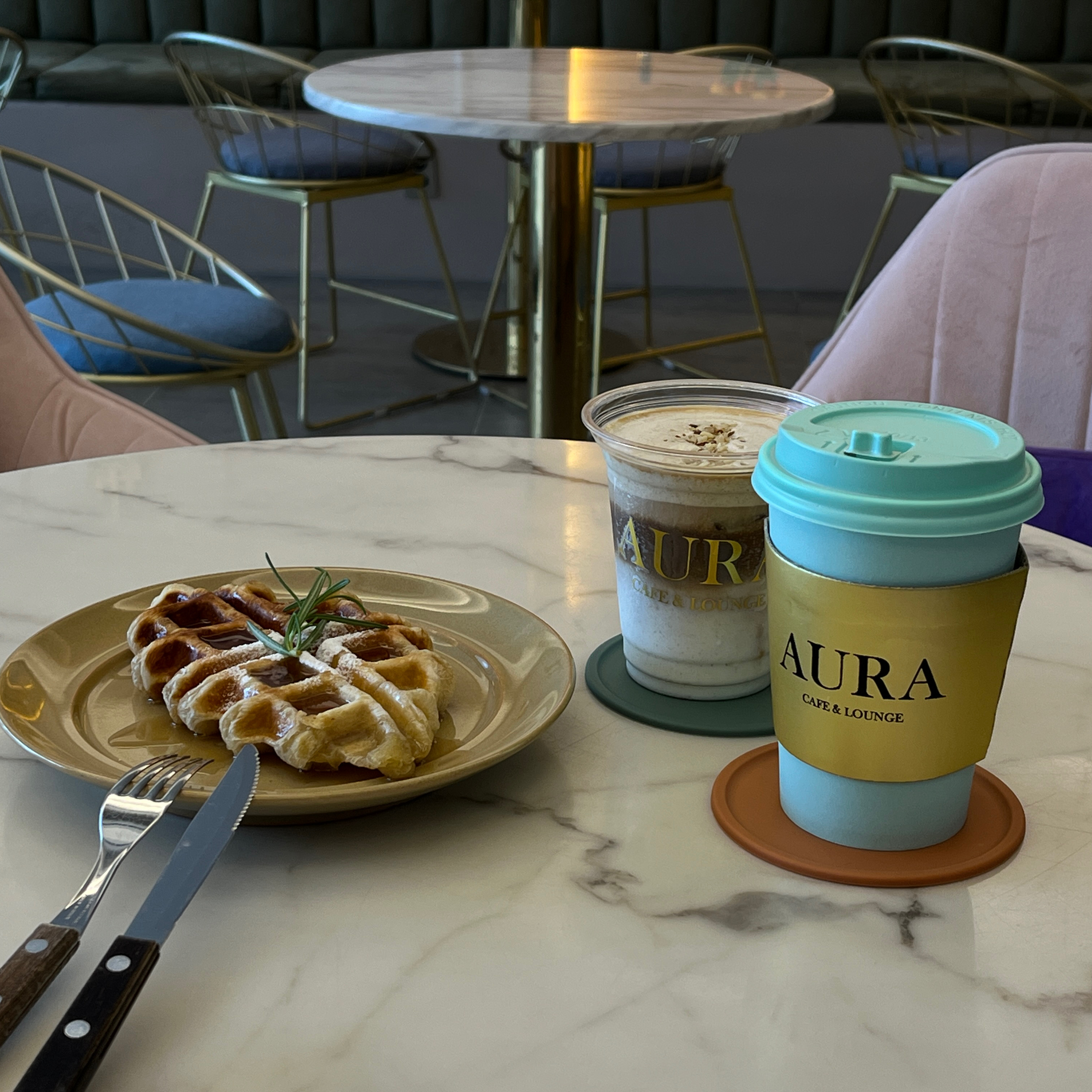 경포대바다뷰카페 찾다가 발견했는데 - 경포대 맛집 AURA Cafe&Lounge