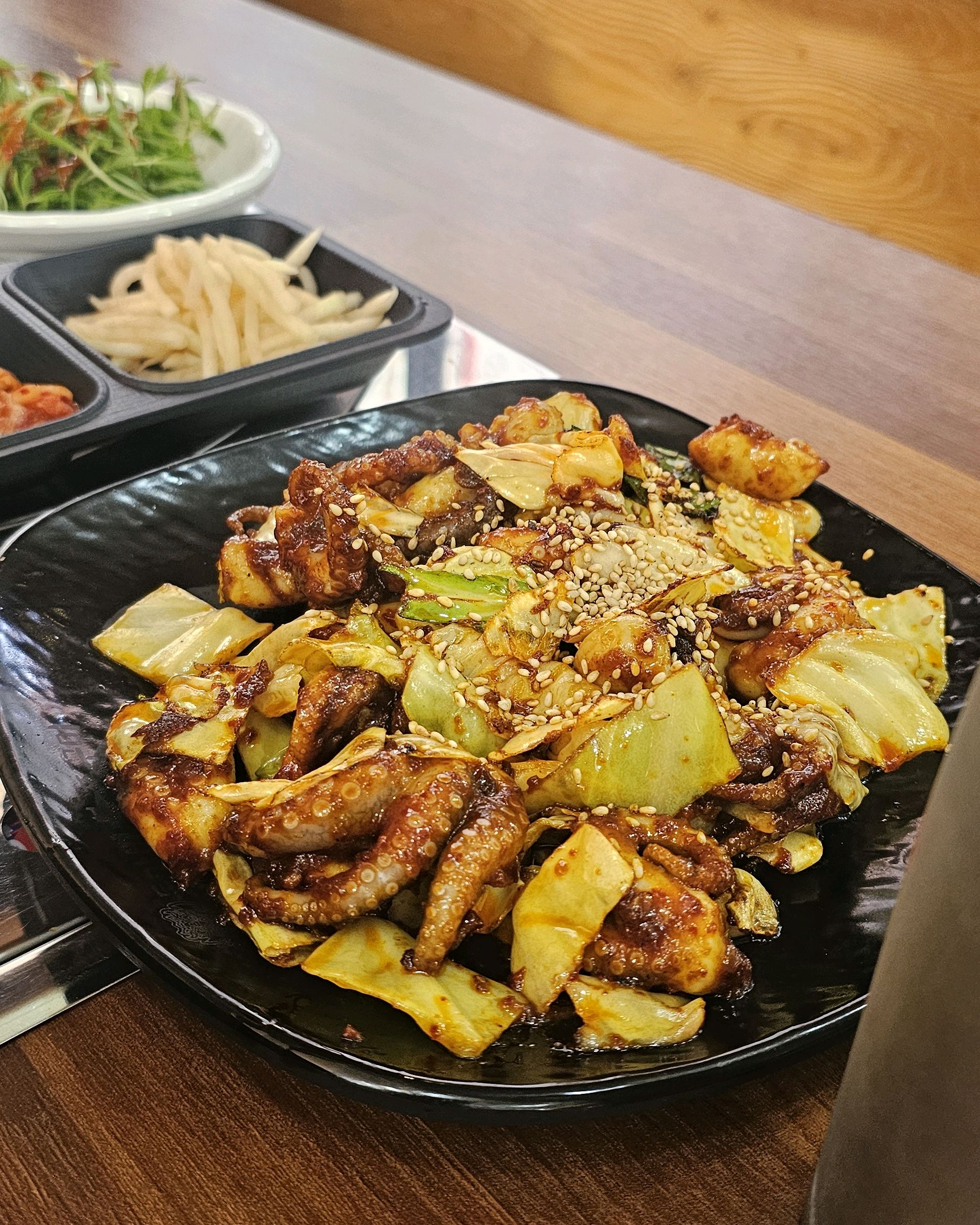 보통맛주문 - 천호동 맛집 돗가비불쭈꾸미 천호로데오점