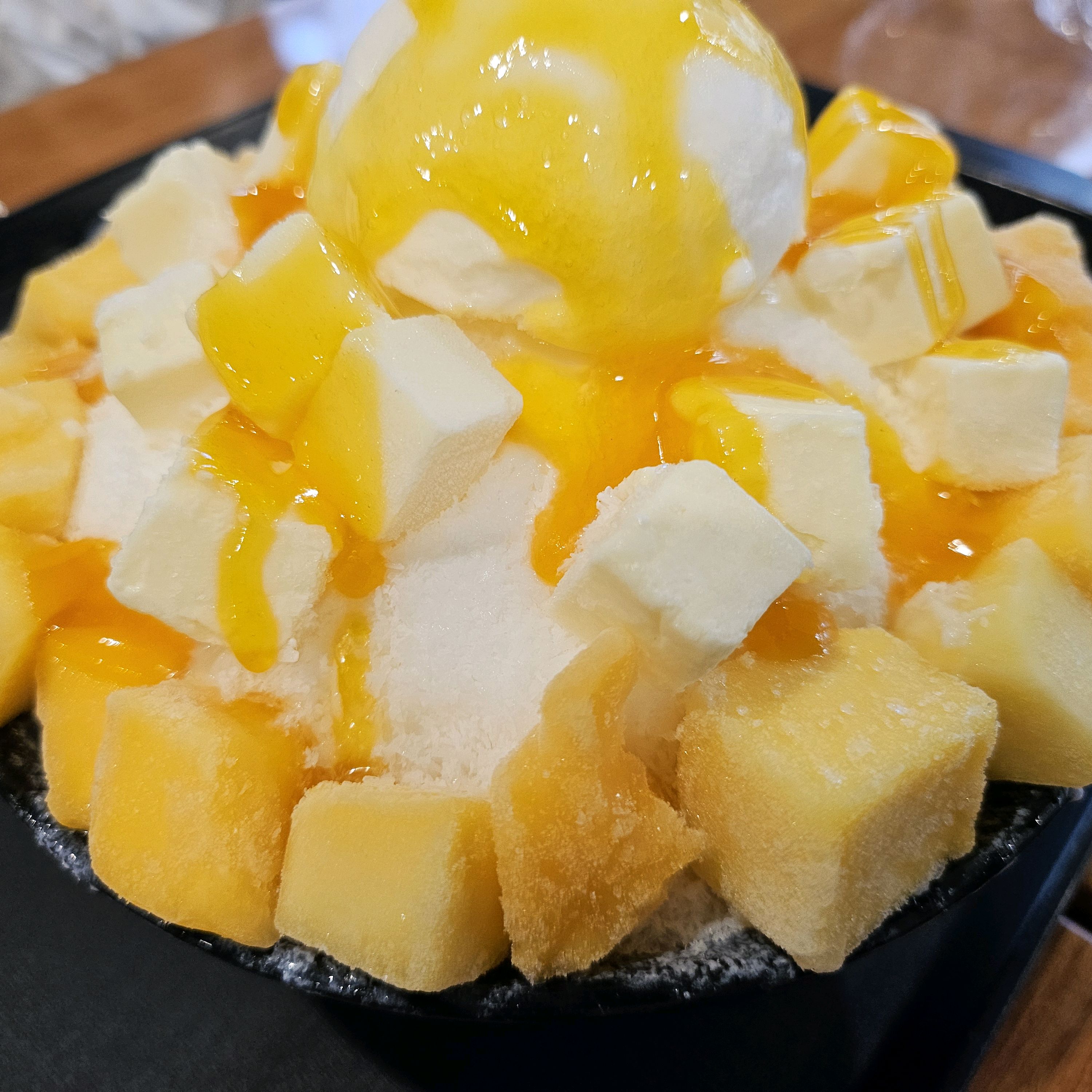 애플망고치즈설빙 - 천호동 맛집 설빙 천호로데오점