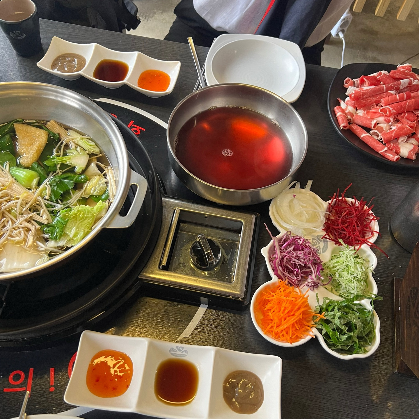 샤브샤브를 좋아하는 저희 커플이 찐으로 맛있게 먹고 온 수택점 소담촌!! 여러 지점 중에서