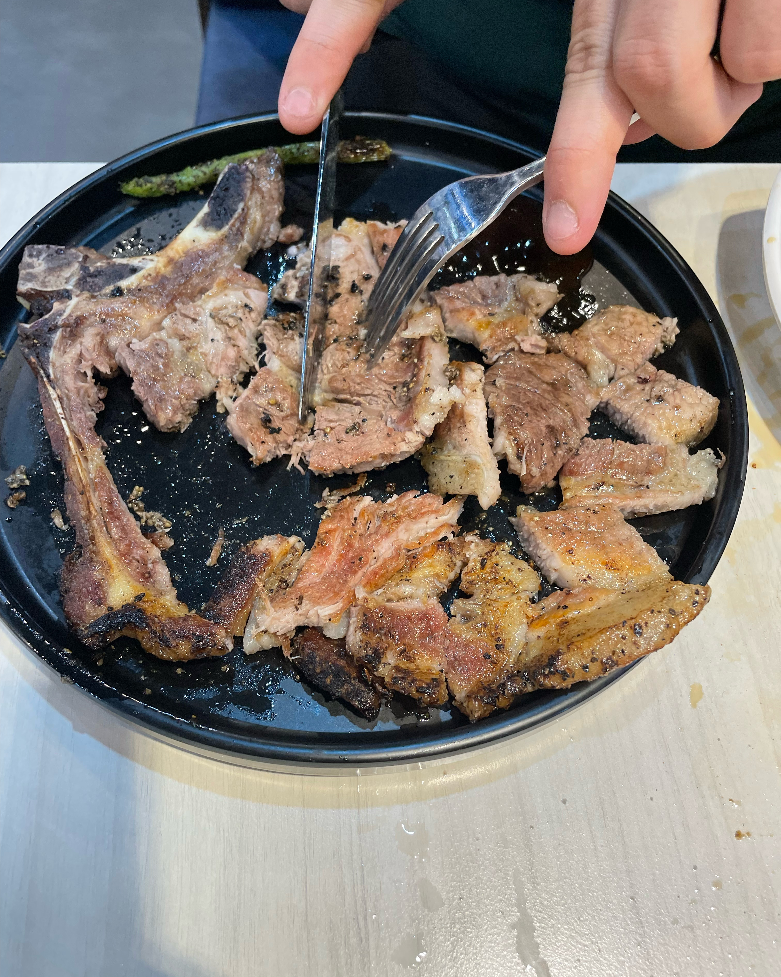 후려페퍼 생각보다 괜찮은데 넘짜서 ㅎㅎ 후추좀 덜고드시는거 추천이용! - 산본 맛집 명륜진사갈비 군포산본점