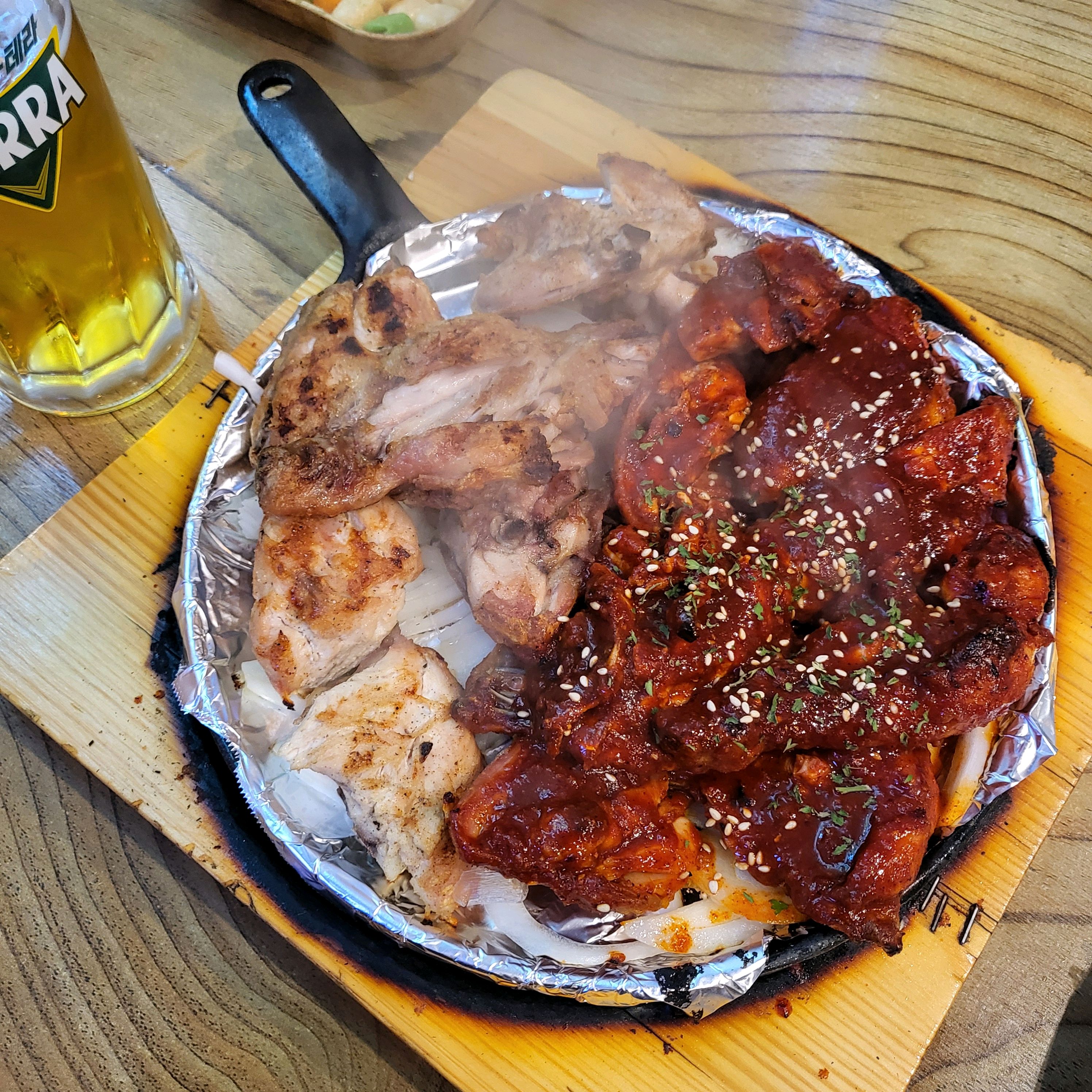 오리역 맛집 금강숯불바베큐치킨 내돈내산 방문리뷰