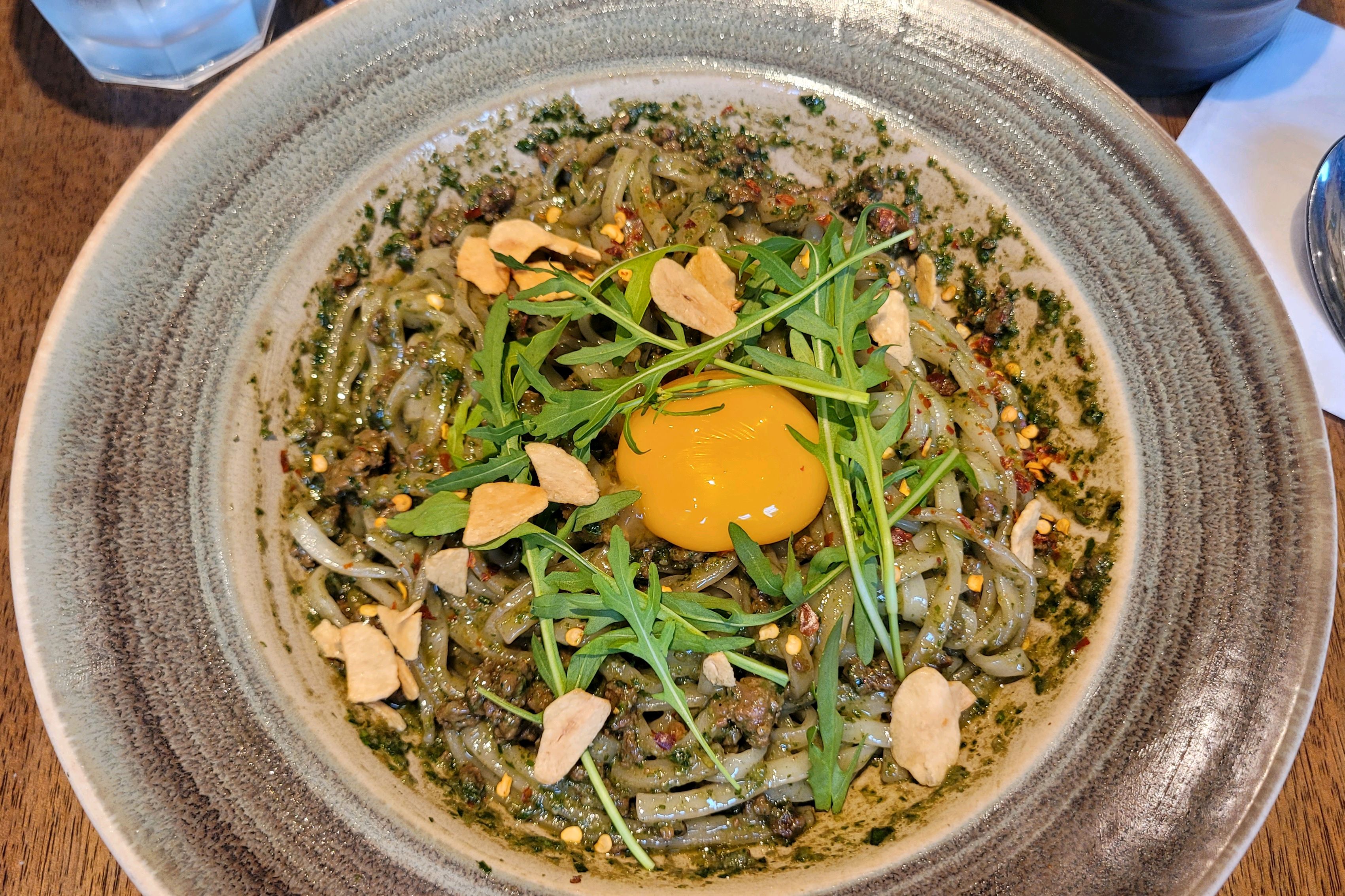바질소바 먹었는데 여기에도 밥 비벼먹어야겠던데요...? - 망원동 맛집 파동