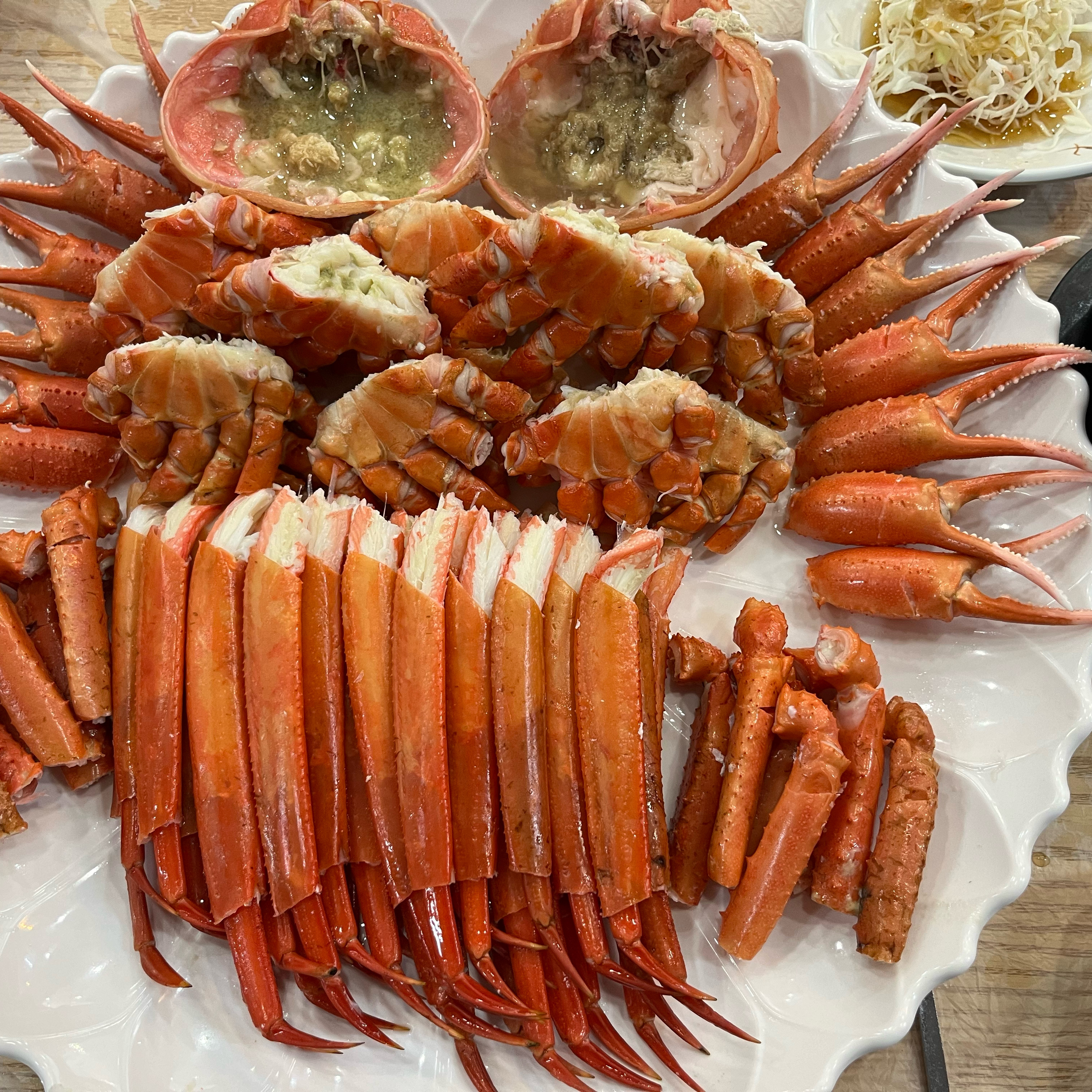 
상계역식당 속초붉은대게