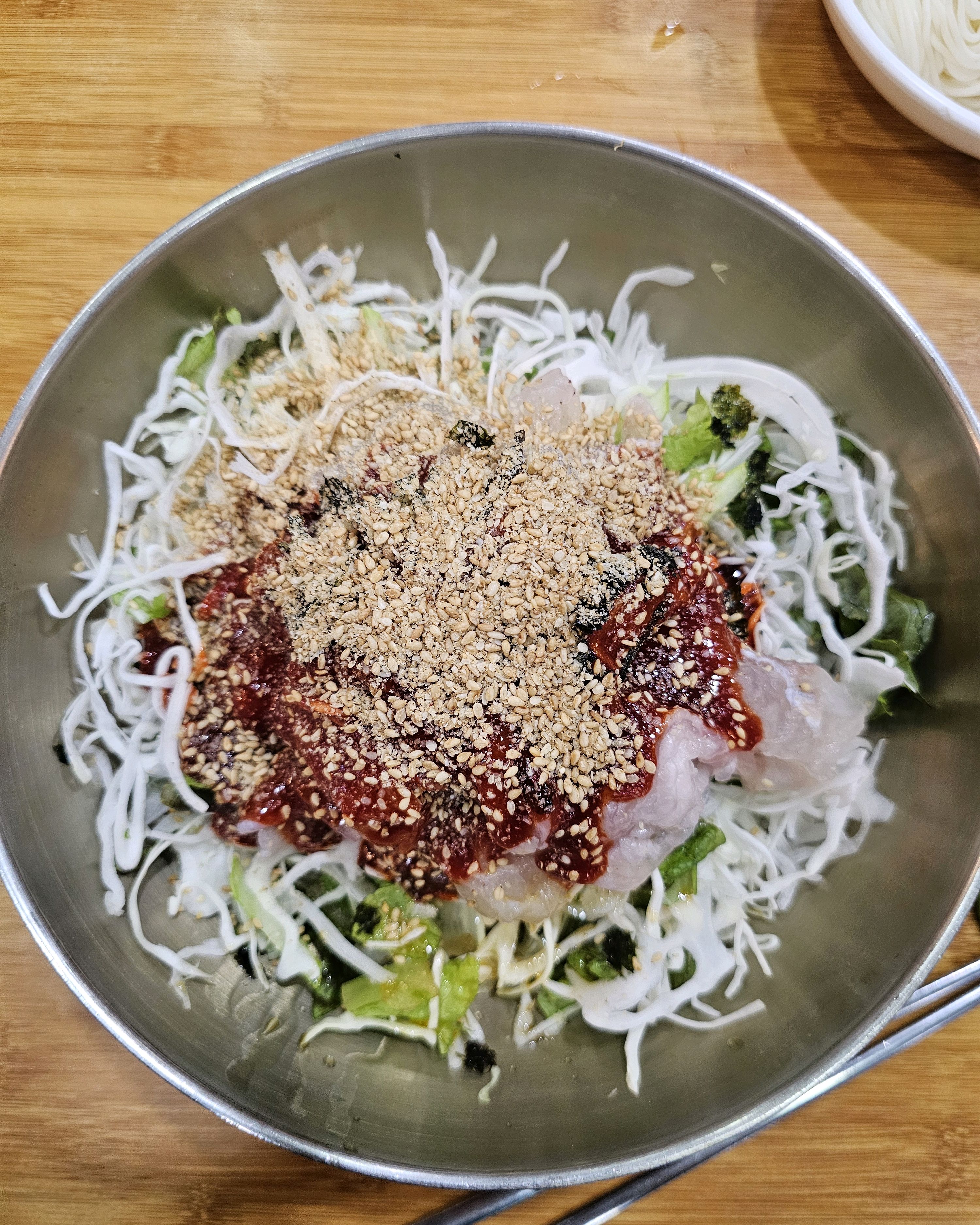 물회를 좋아하시는 분들은 - 안양 맛집 포항물회