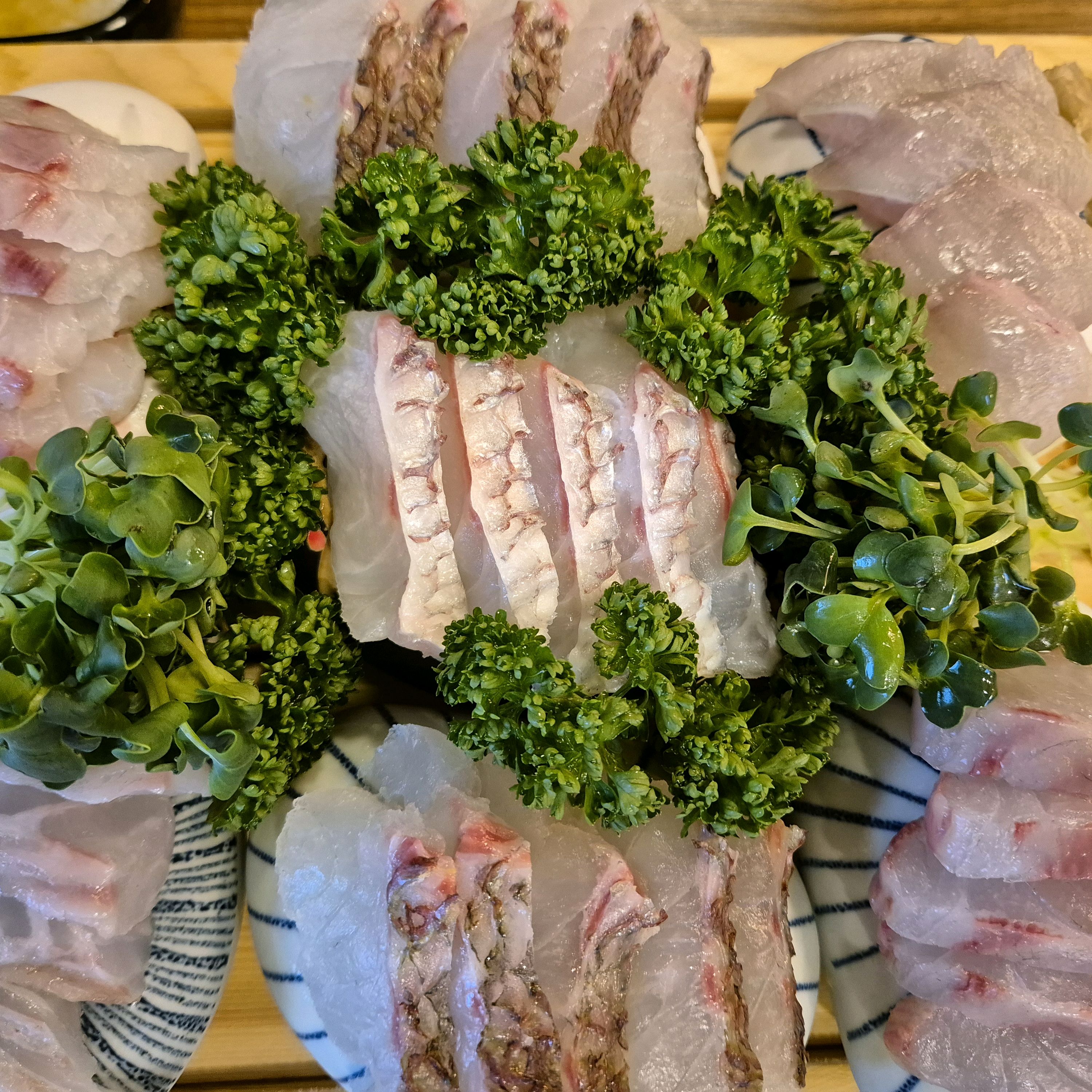 참돔 홍민어 광어의 환상의 조합 - 권선동 맛집 삼도숙성회 권선점