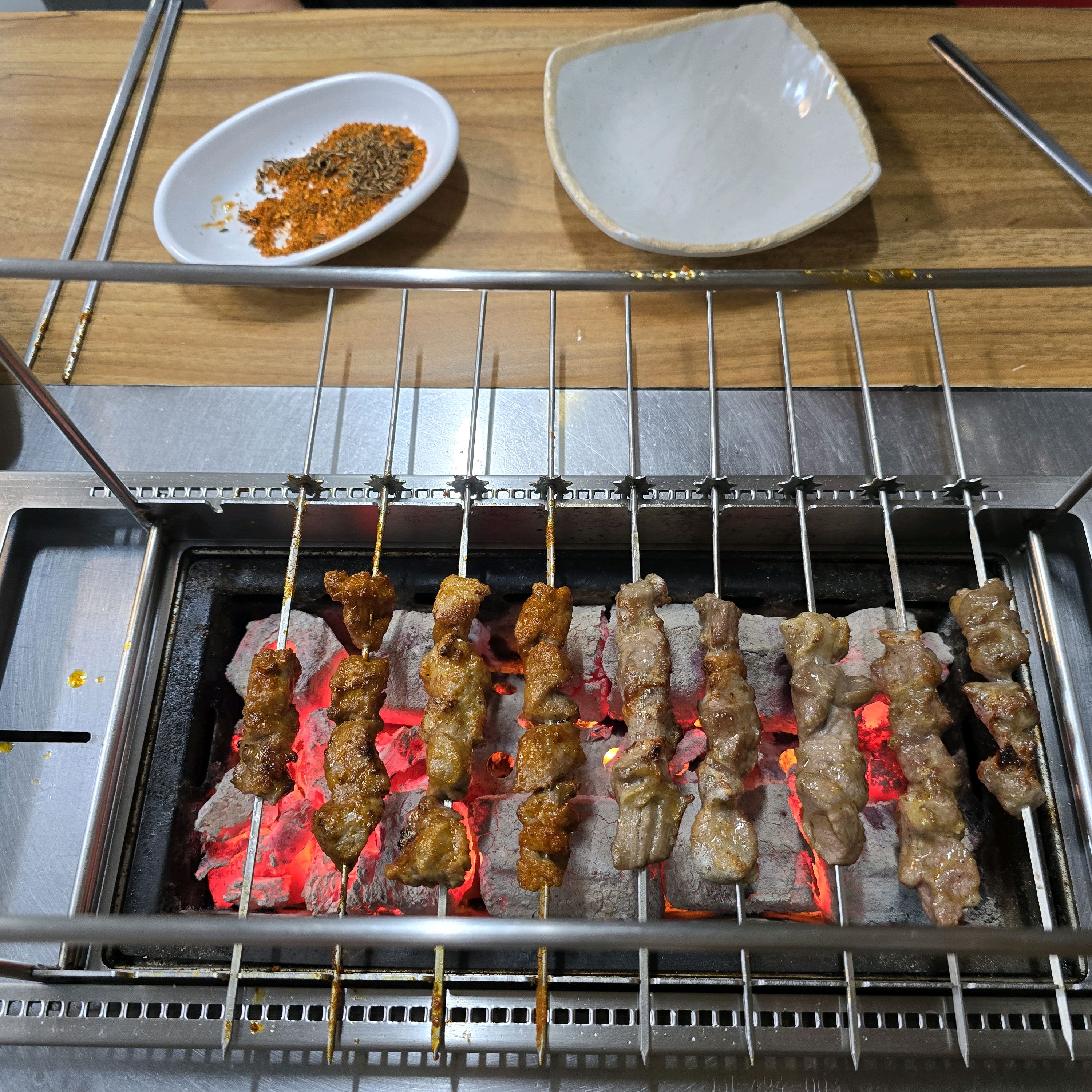 
청구역식당 백두산양꼬치