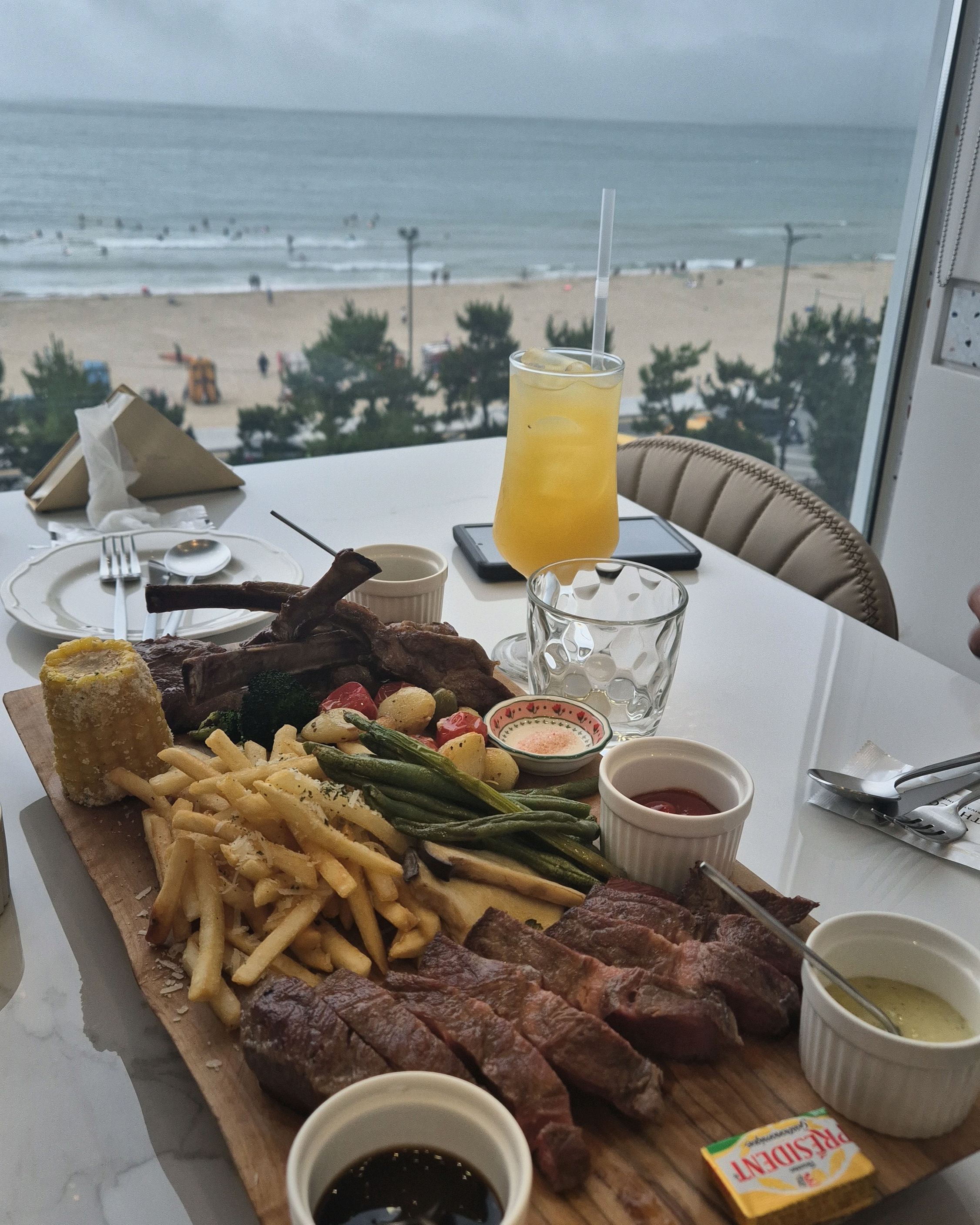 The food is delicious and fresh... My son love it