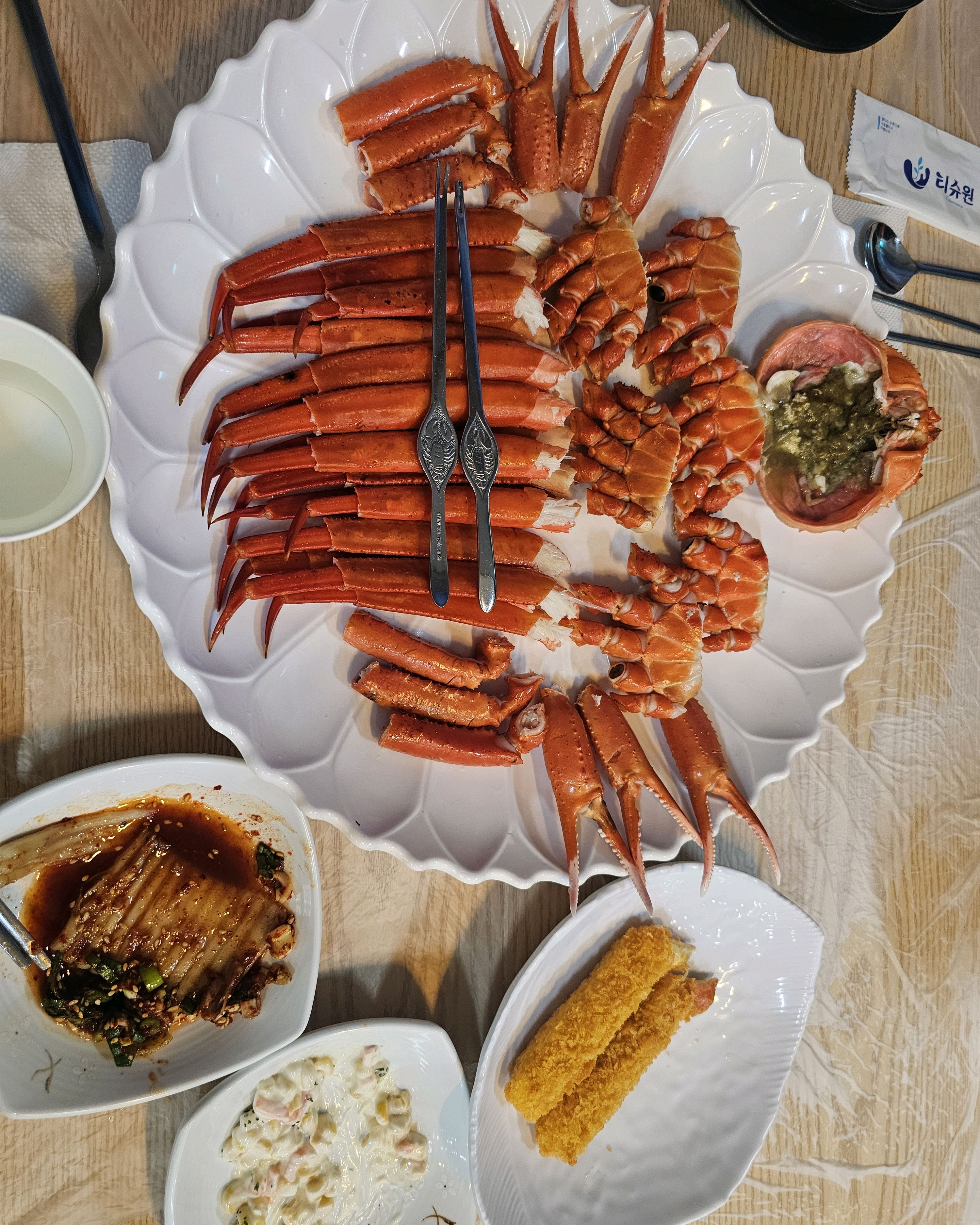 
상계역식당 속초붉은대게