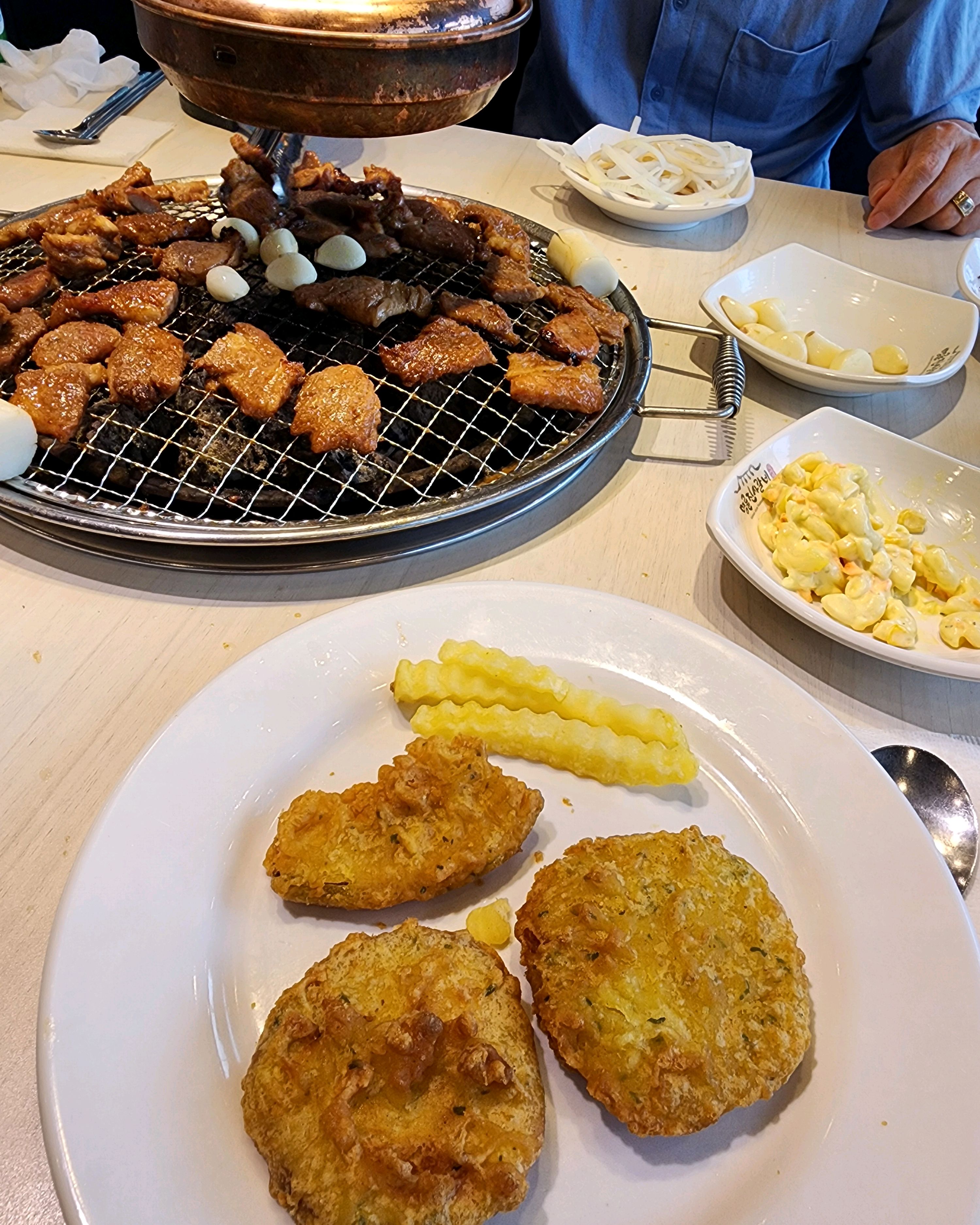 돼지갈비먹고싶을때 양껏 먹을수있고 샐러드바도 - 죽전 맛집 명륜진사갈비 용인죽전점