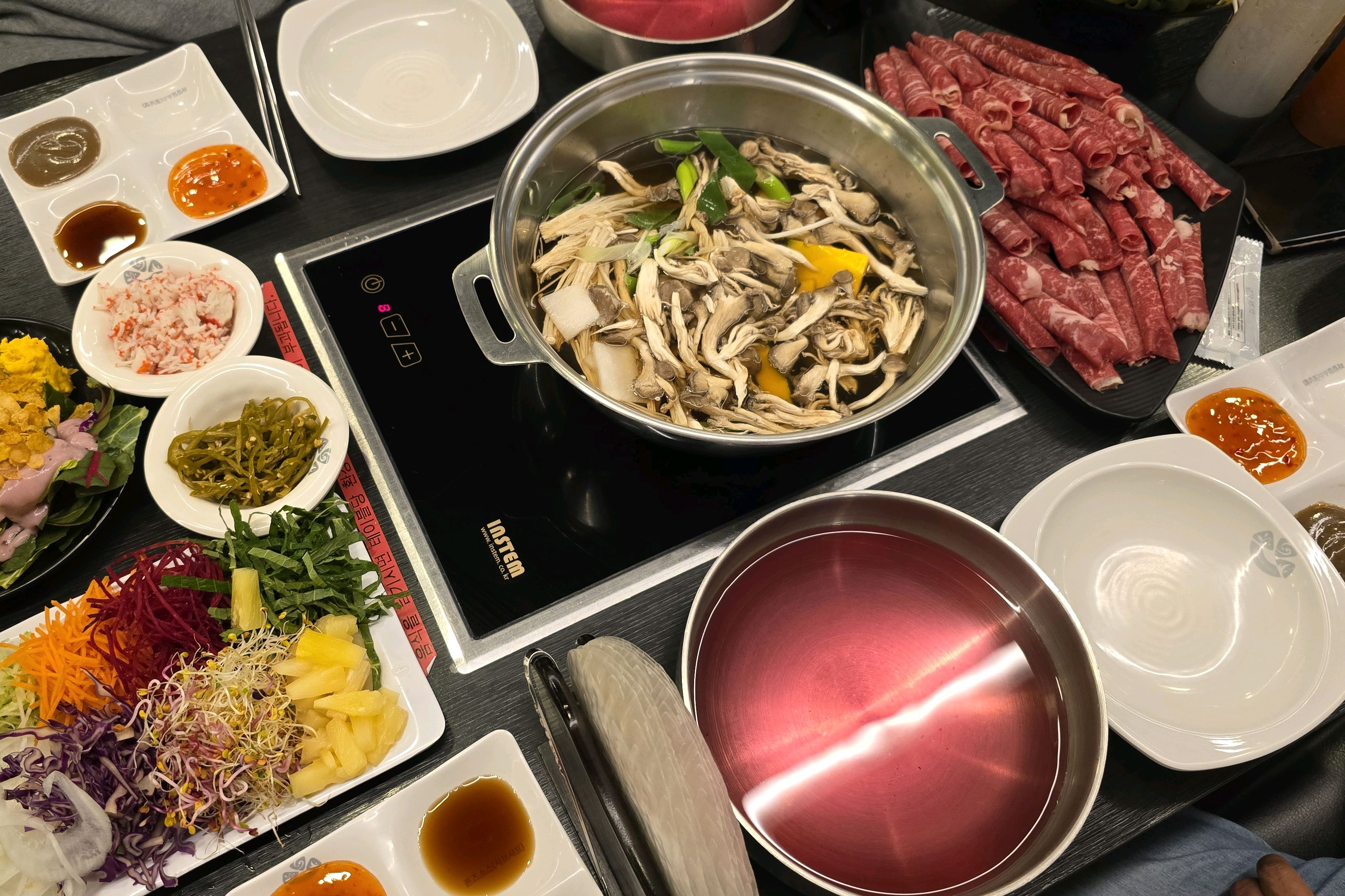 와규 샤브 먹고 왔어요~,, - 신월동 맛집 소담촌 신월점