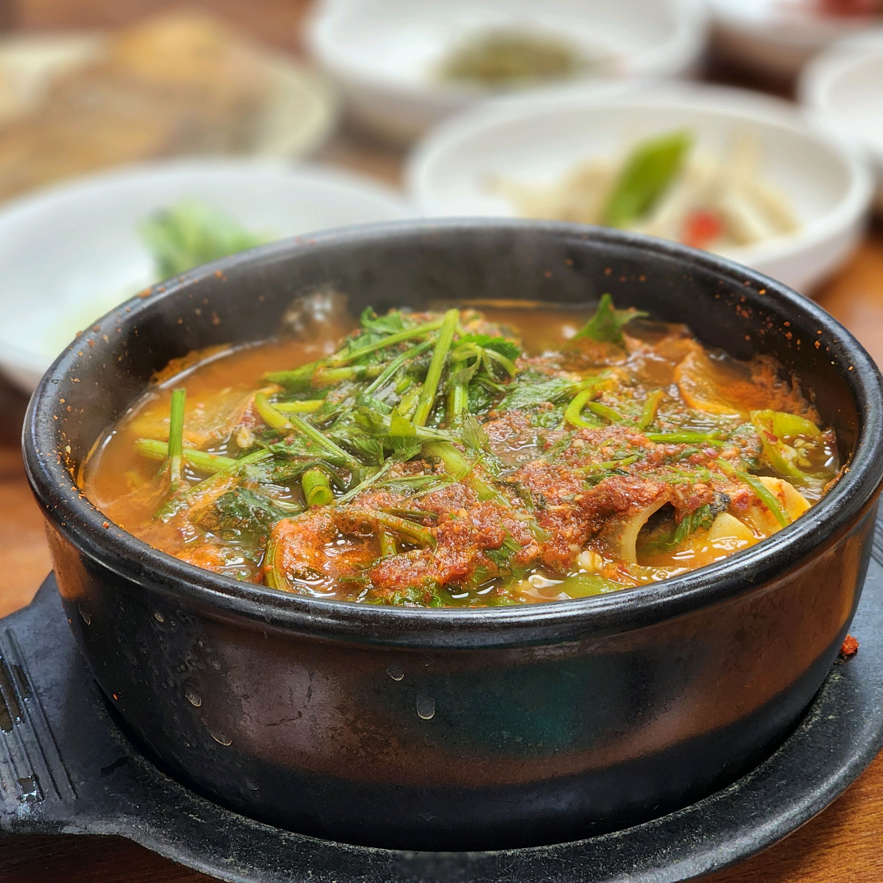 까치복국과 우럭탕을 먹었는데 우럭은 바로잡아서 탕으로 만들어 주셨고 복국도 맛있어요.. - 부산역 맛집 다원