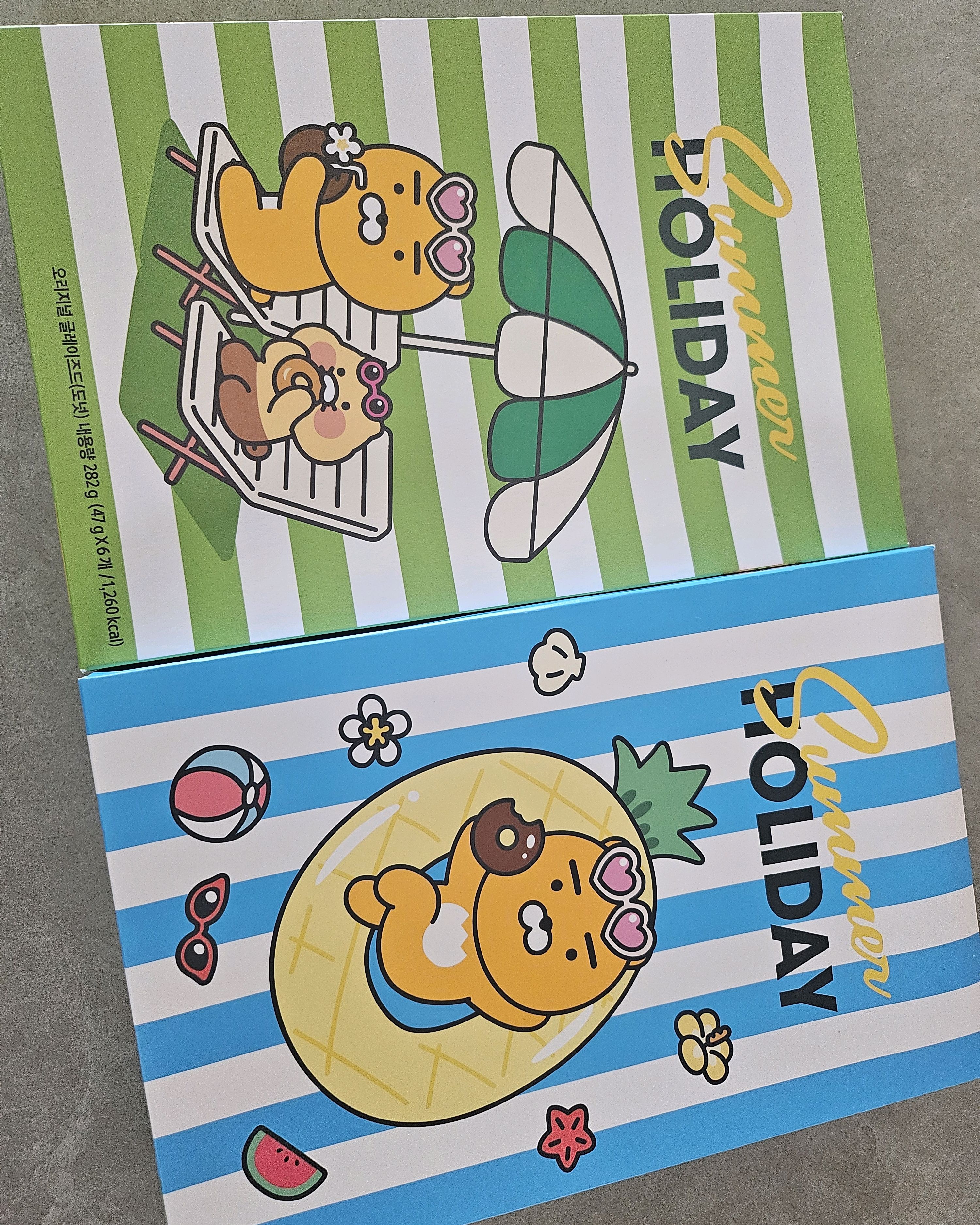 카카오프렌즈 디자인 도넛 넘 귀여워요~ - 구월동 맛집 크리스피크림도넛 인천구월점