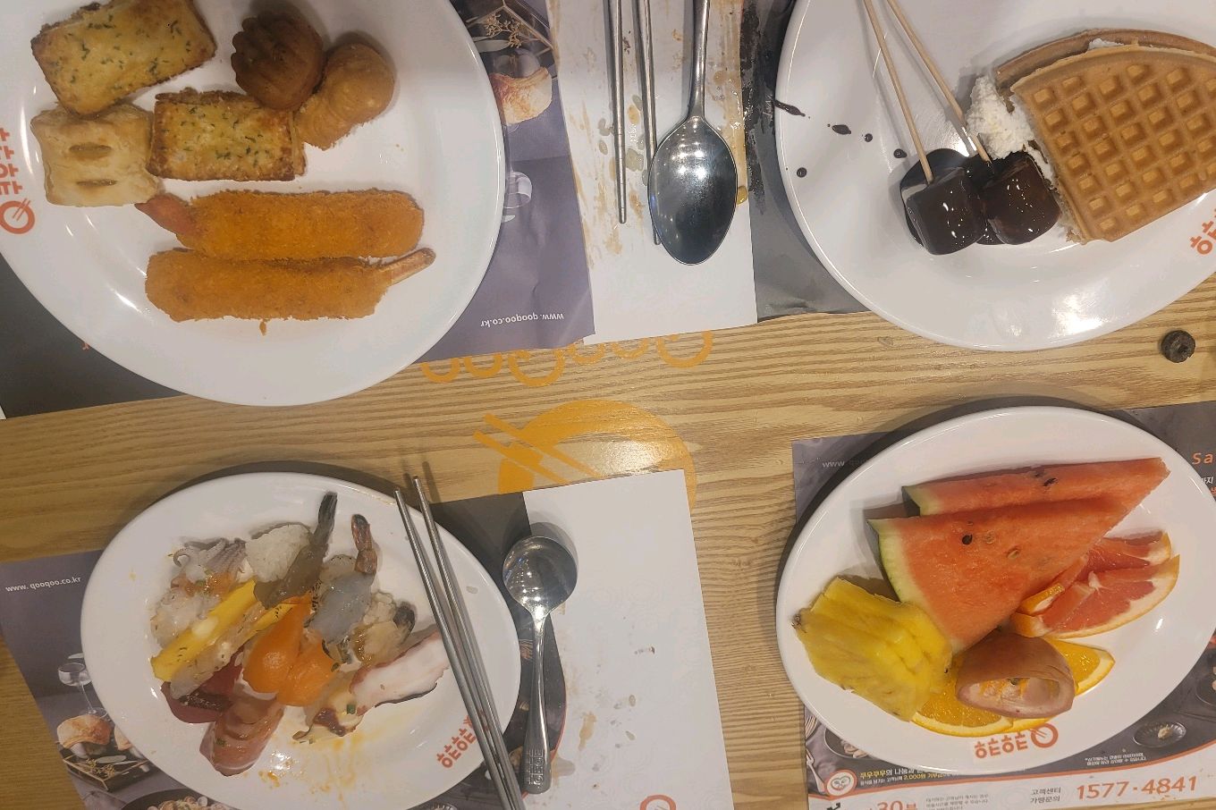 아이와 함께 골고루 맛있게 먹고 - 논산맛집 추천 쿠우쿠우 논산점