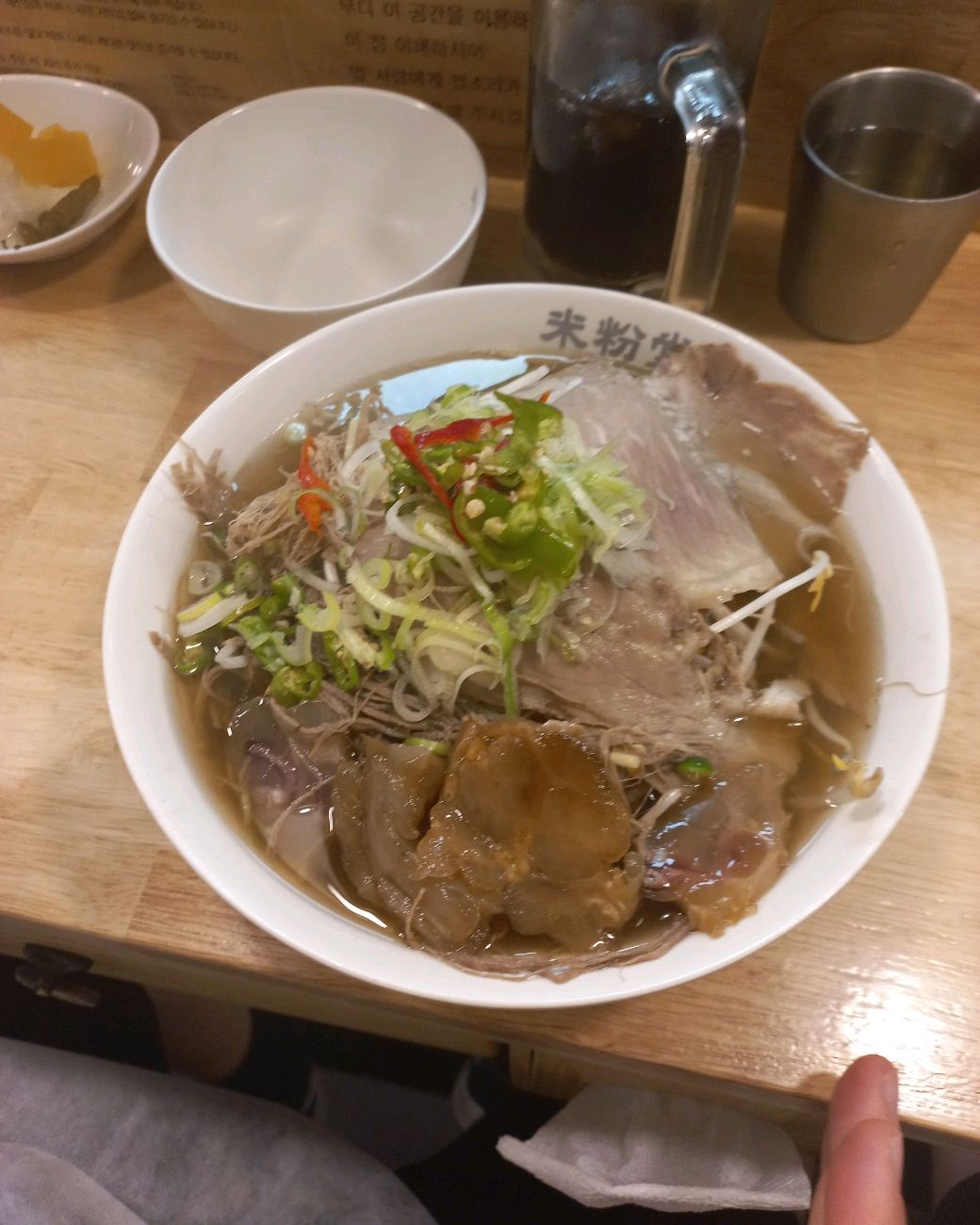 소스 조합이 맛있는 단백하고 깔끔한 맛의 쌀국수였어요. - 등촌역 맛집 미분당 등촌점