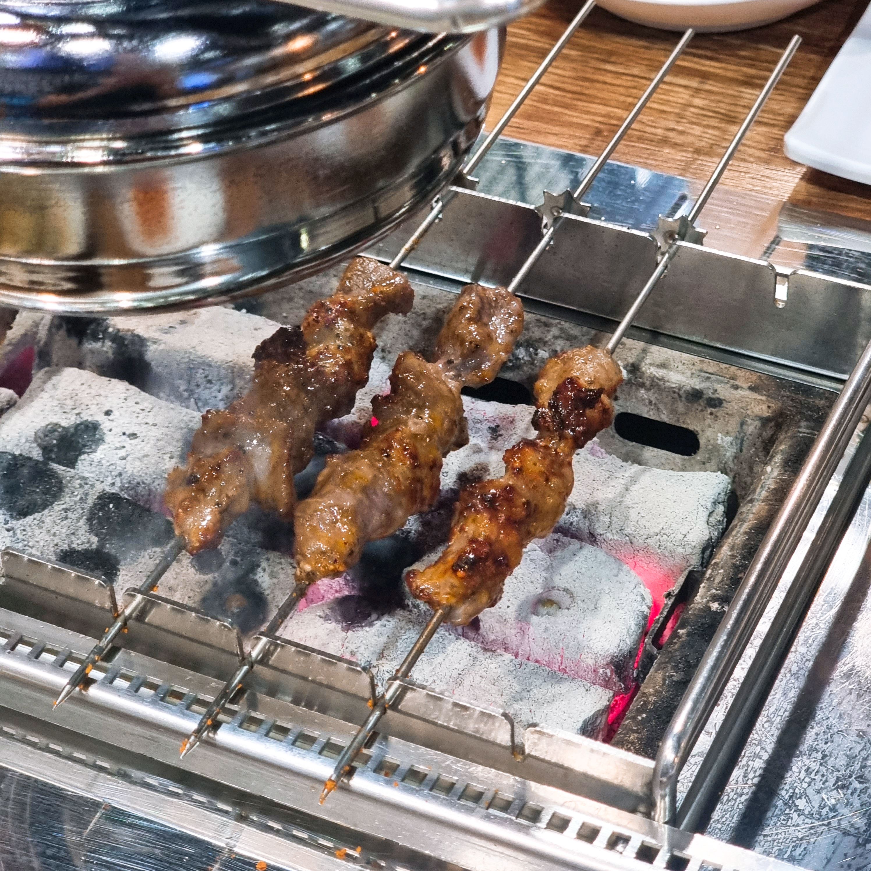 익어가는 양꼬치