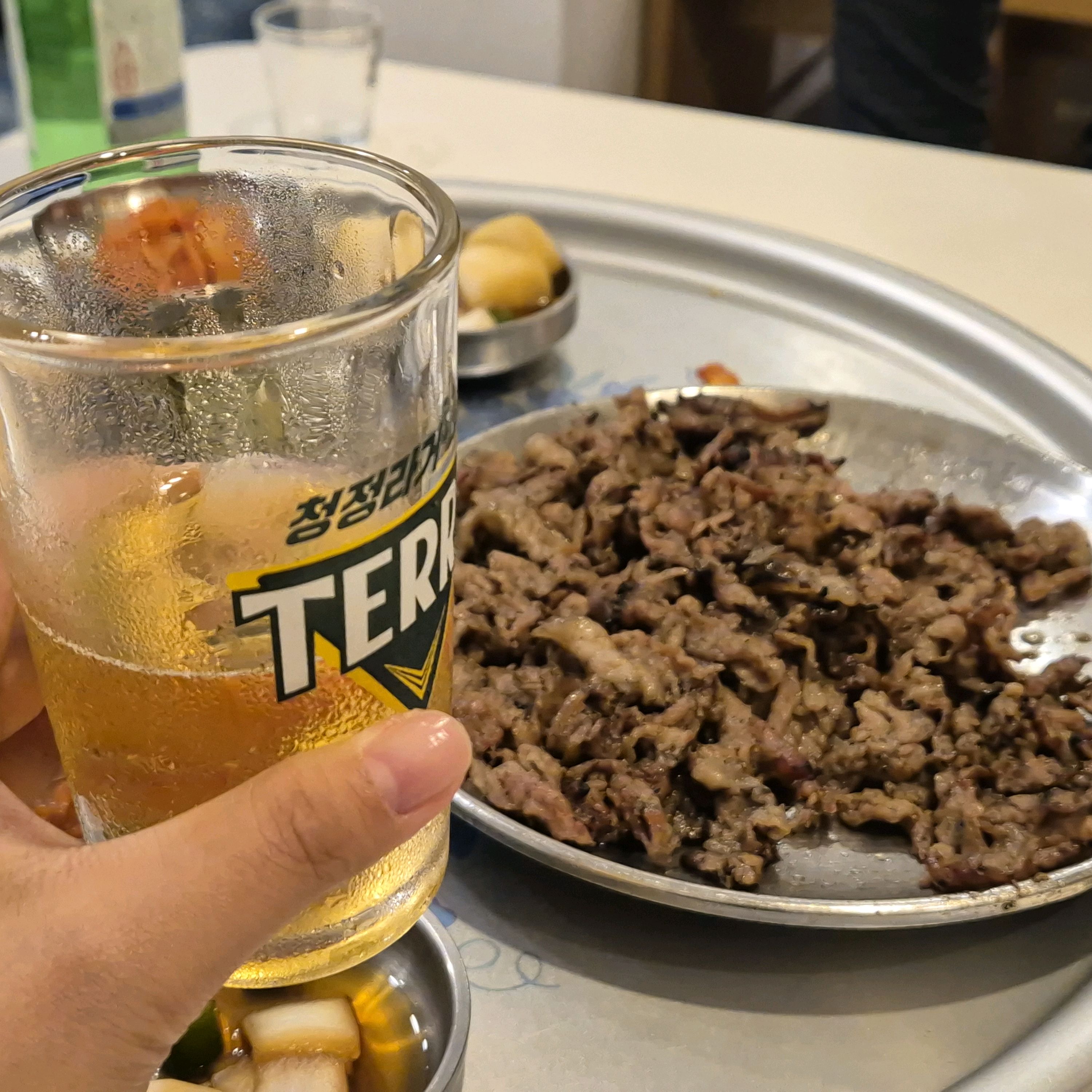 The famous restaurant in Macheon-dong, Songpa-gu, Seoul. Tomorrow Tofu