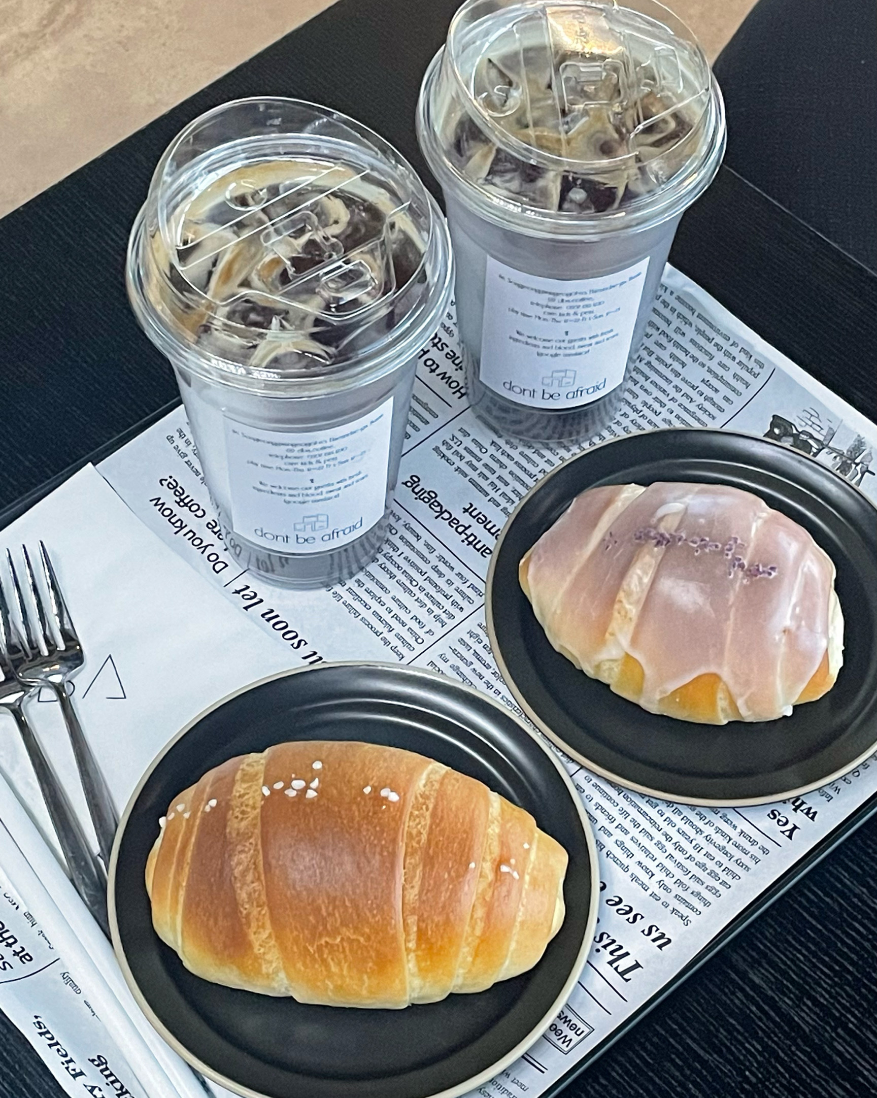 오랜만에 온 디비에이! 여전히 소금빵 .. 너무 맛있어요 - 송정 맛집 디비에이