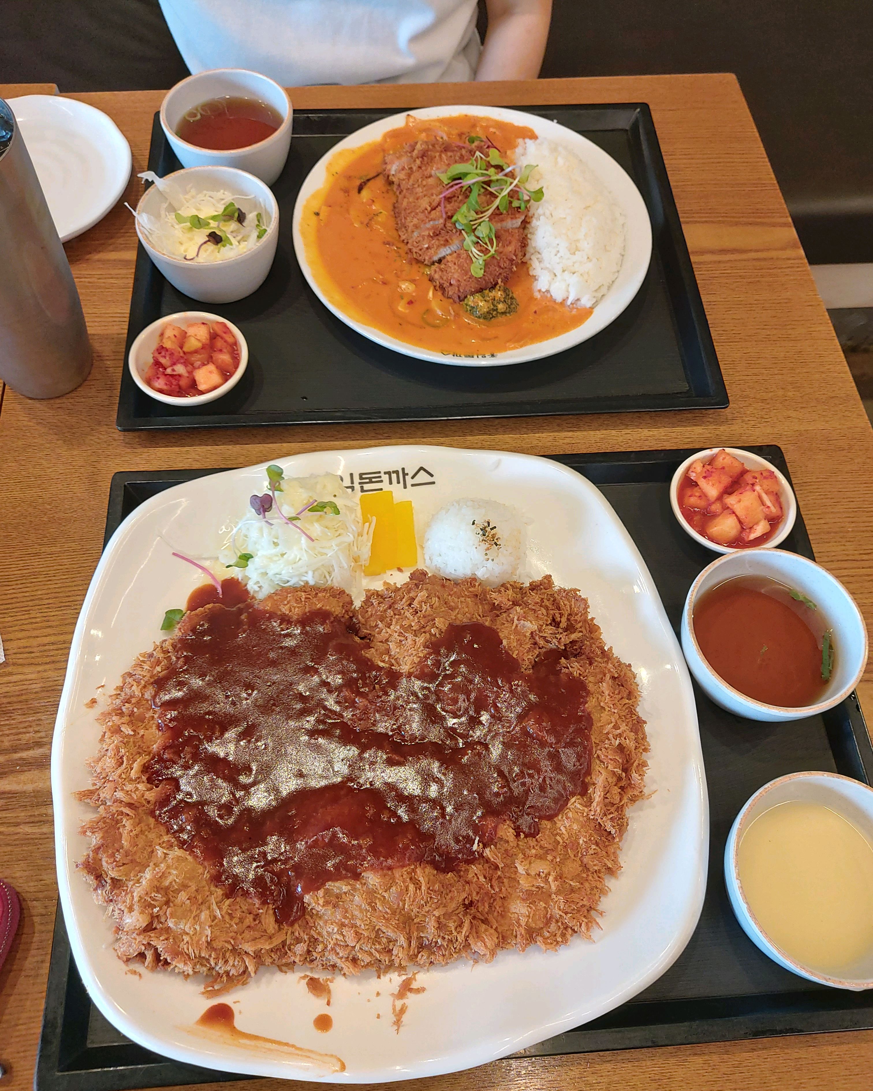 돈가스 부드럽고 맛있었어요 - 서산 호수공원 맛집 홍익돈까스 서산점