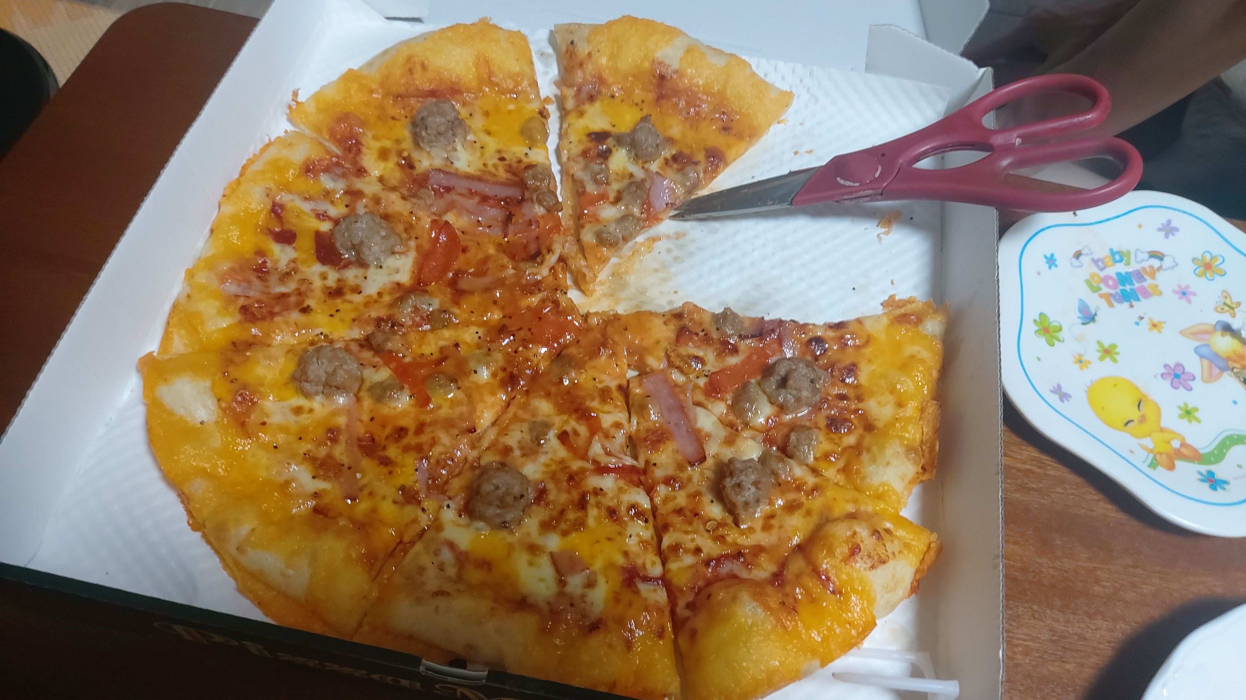 피자는 가성비가 정말좋습니다 9900원짜리 피자들은 특히나 괜찮습니다 - 장산역 맛집 피자몰 NC해운대점