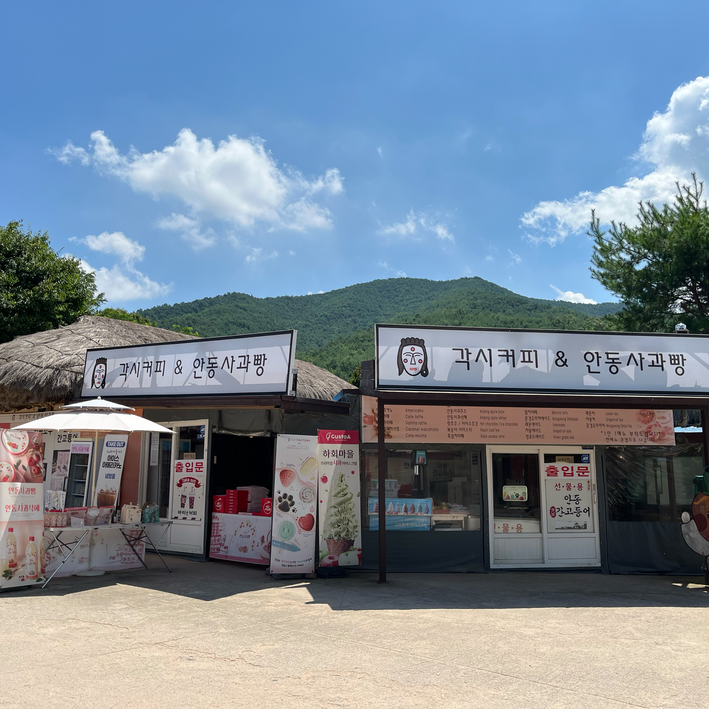 생애 첫 하회마을 방문! - 하회마을 맛집 각시커피 안동사과빵