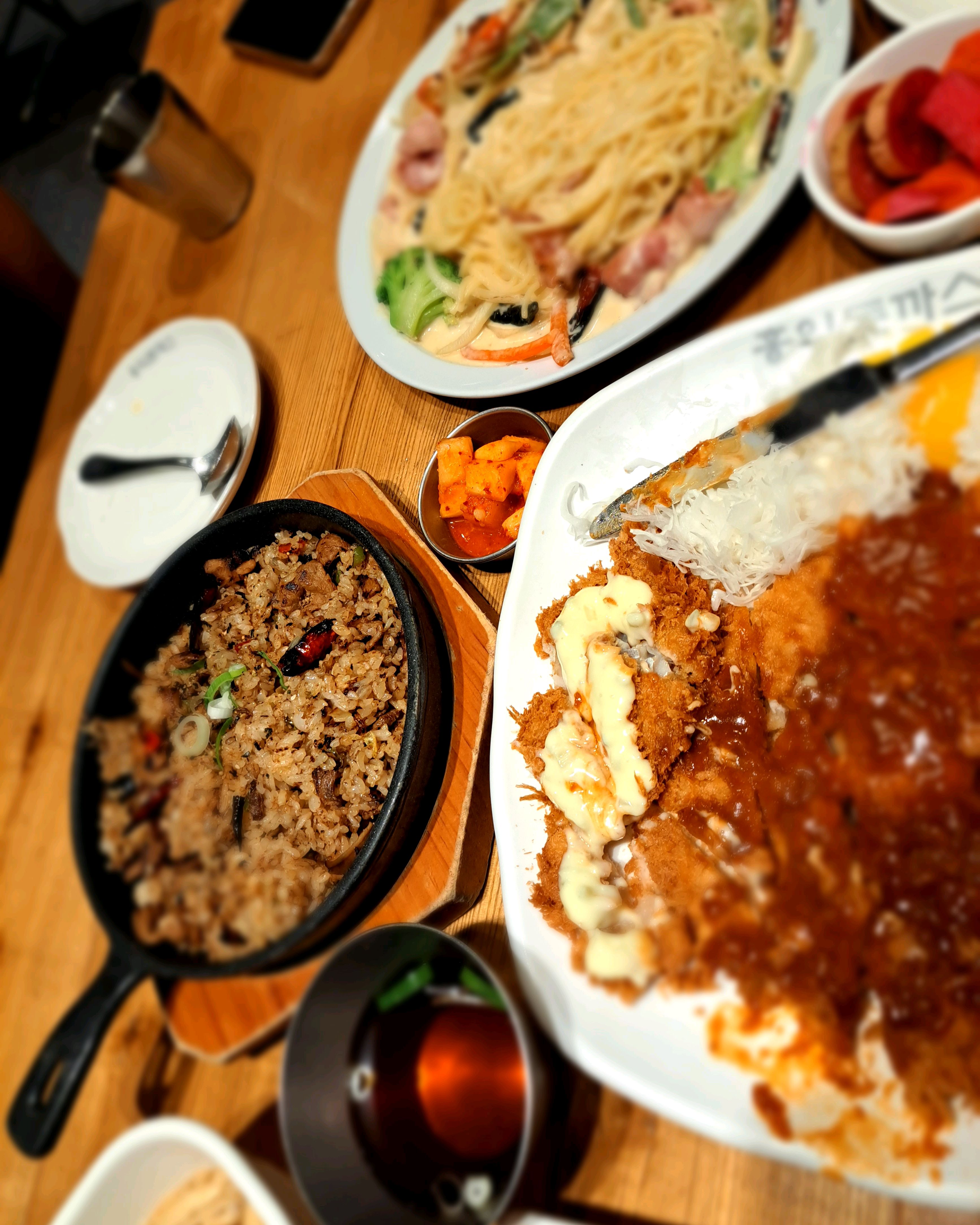 간만에 돈까스 맛있게먹었어요 - 송탄 맛집 홍익돈까스 송탄점