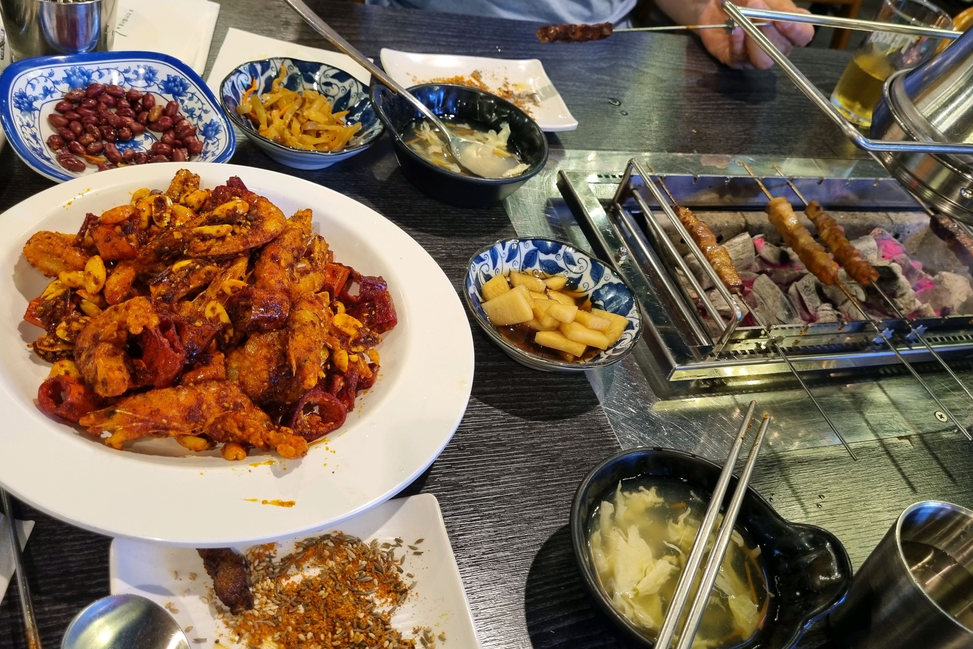  잠실새내역 꼬치구이집 미성양꼬치