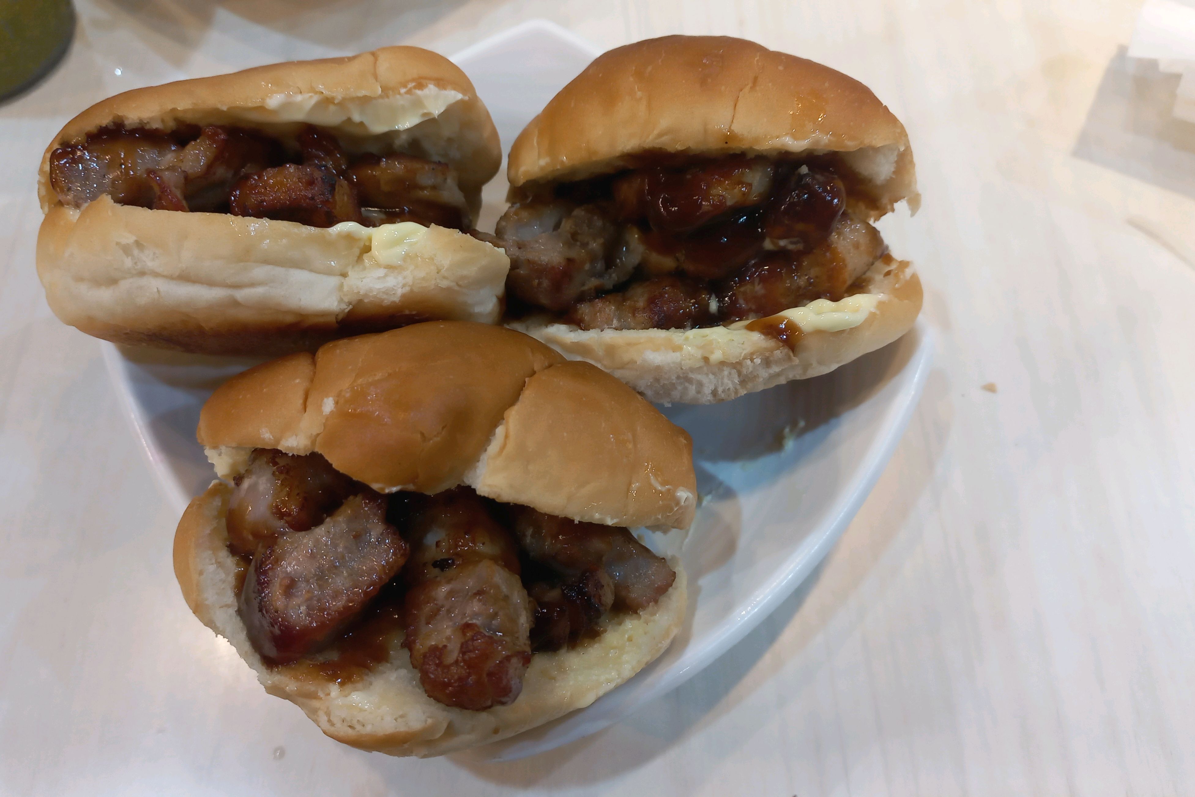 맛난 불고기양념에 스테이크소스 곁들여 - 서구청역 맛집 명륜진사갈비 인천서구청점