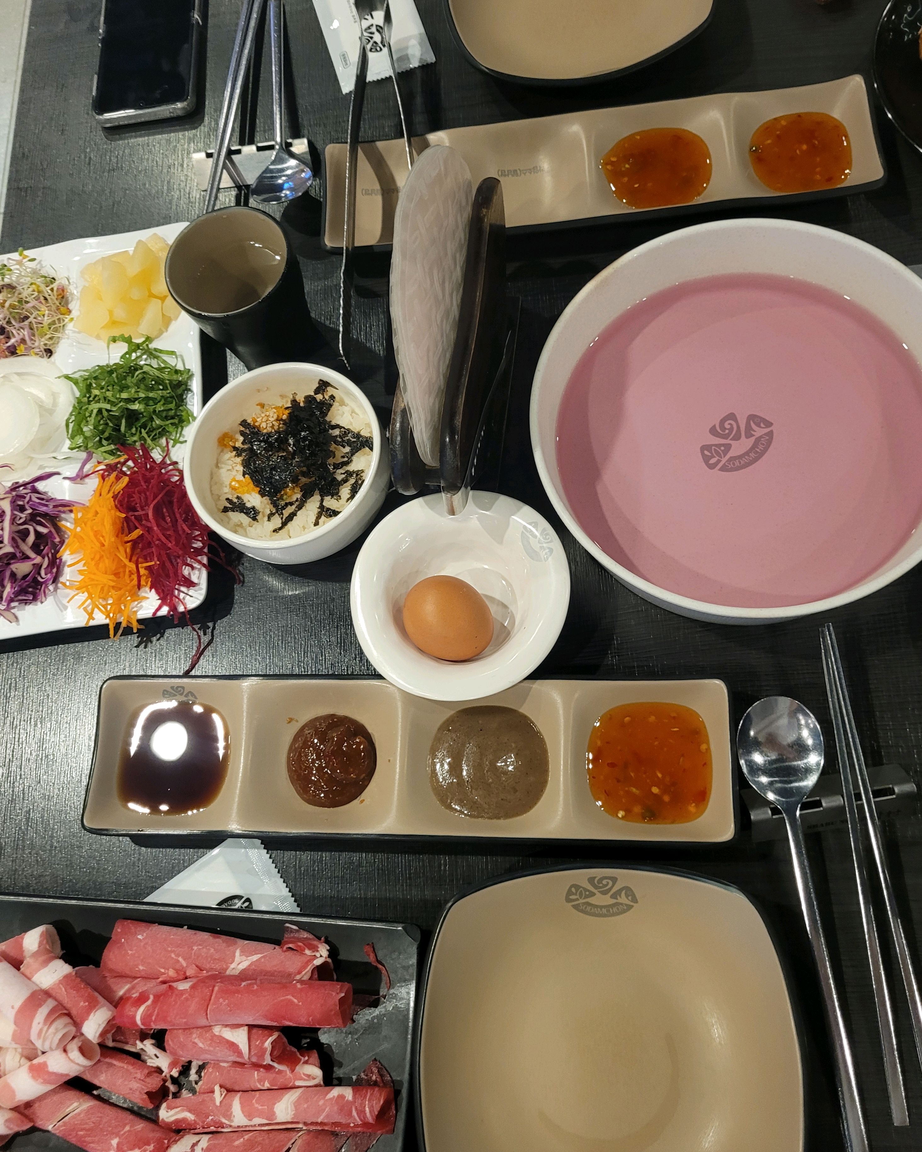 야채가 신선하고 고기도 맛있어요~ - 안동 옥동 맛집 소담촌 안동점