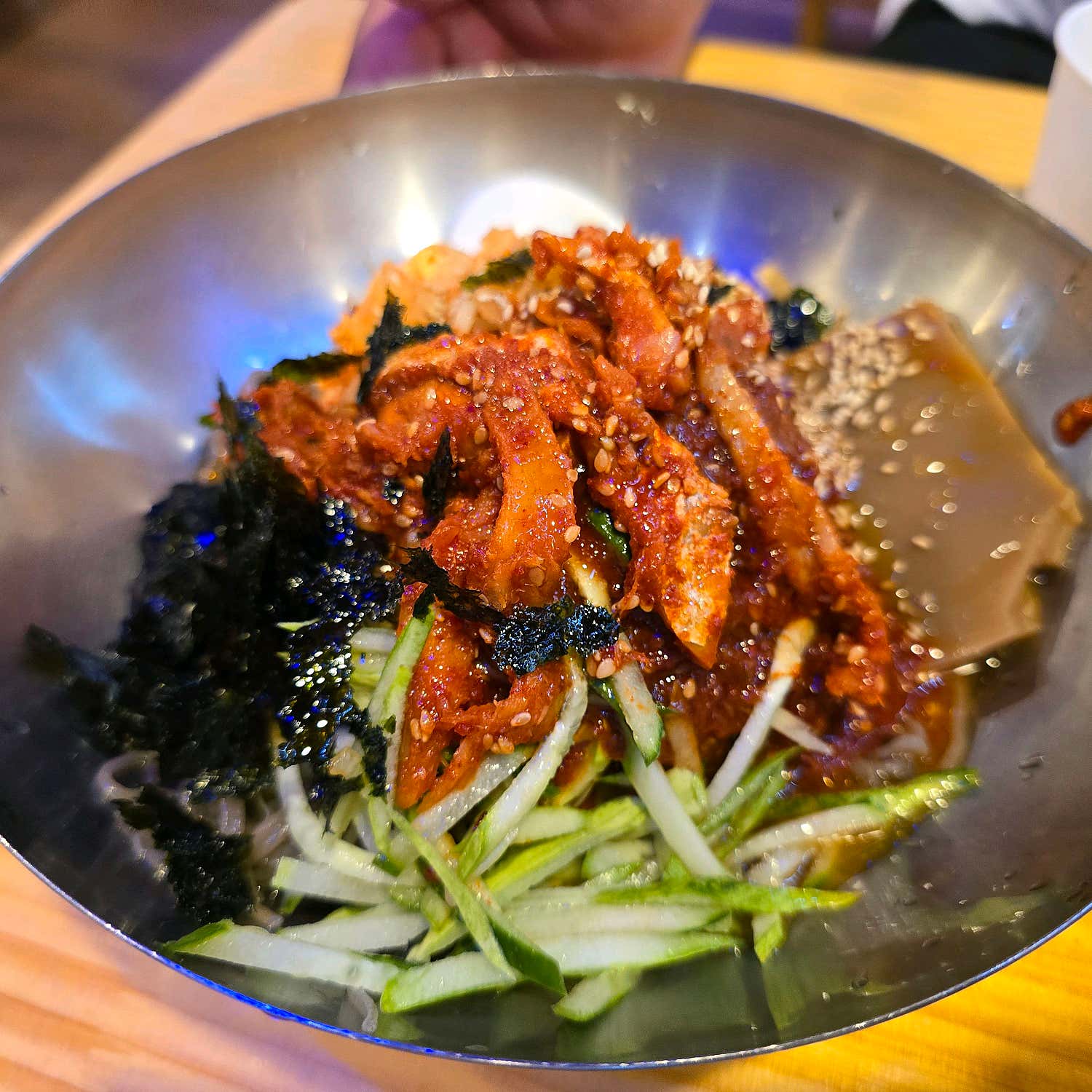 통나무촌 비빔막국수