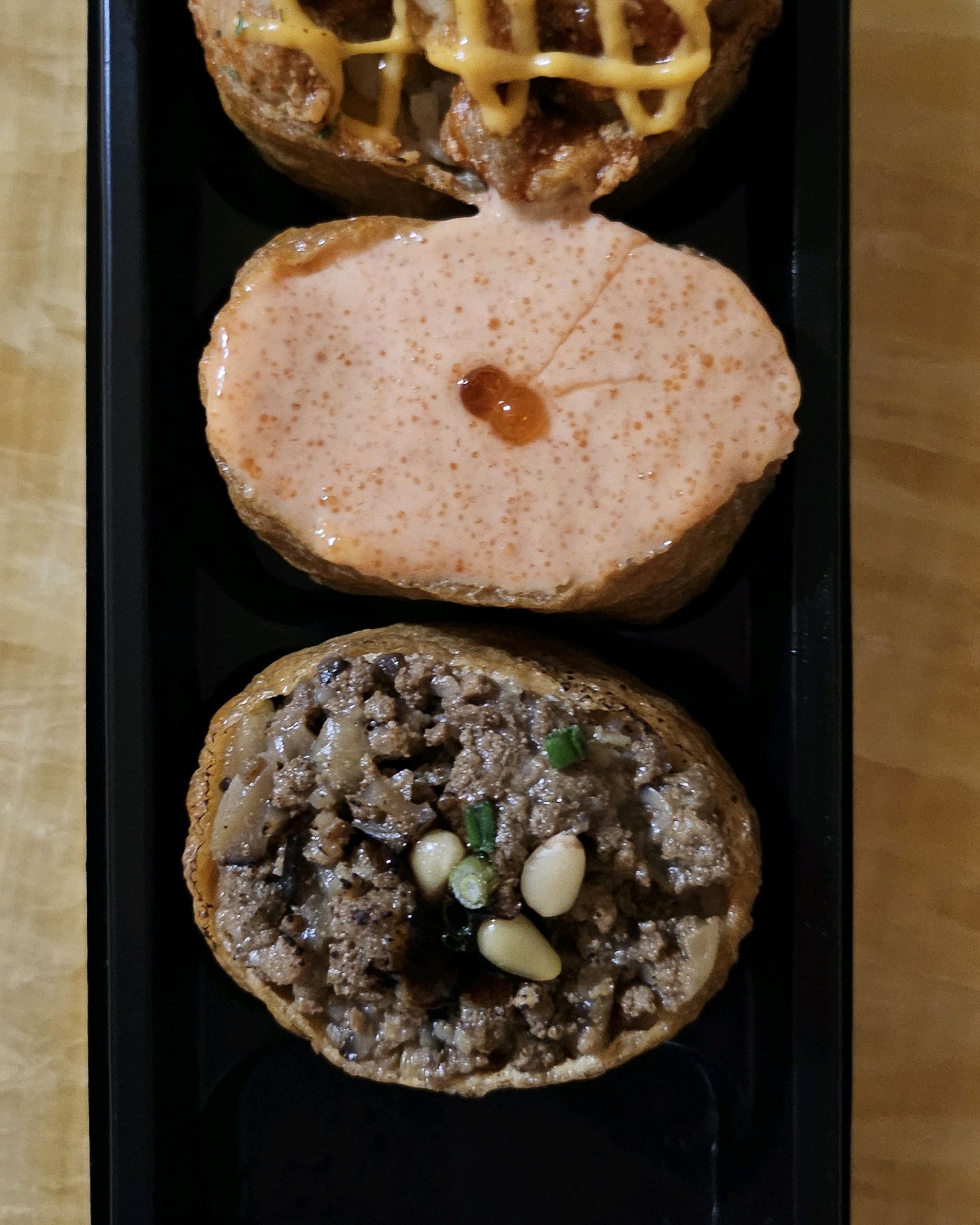 딜라잇쌈에서 유부초밥 종류별로 테이크아웃. - 서면역 맛집 화이트리에 롯데백화점 부산본점
