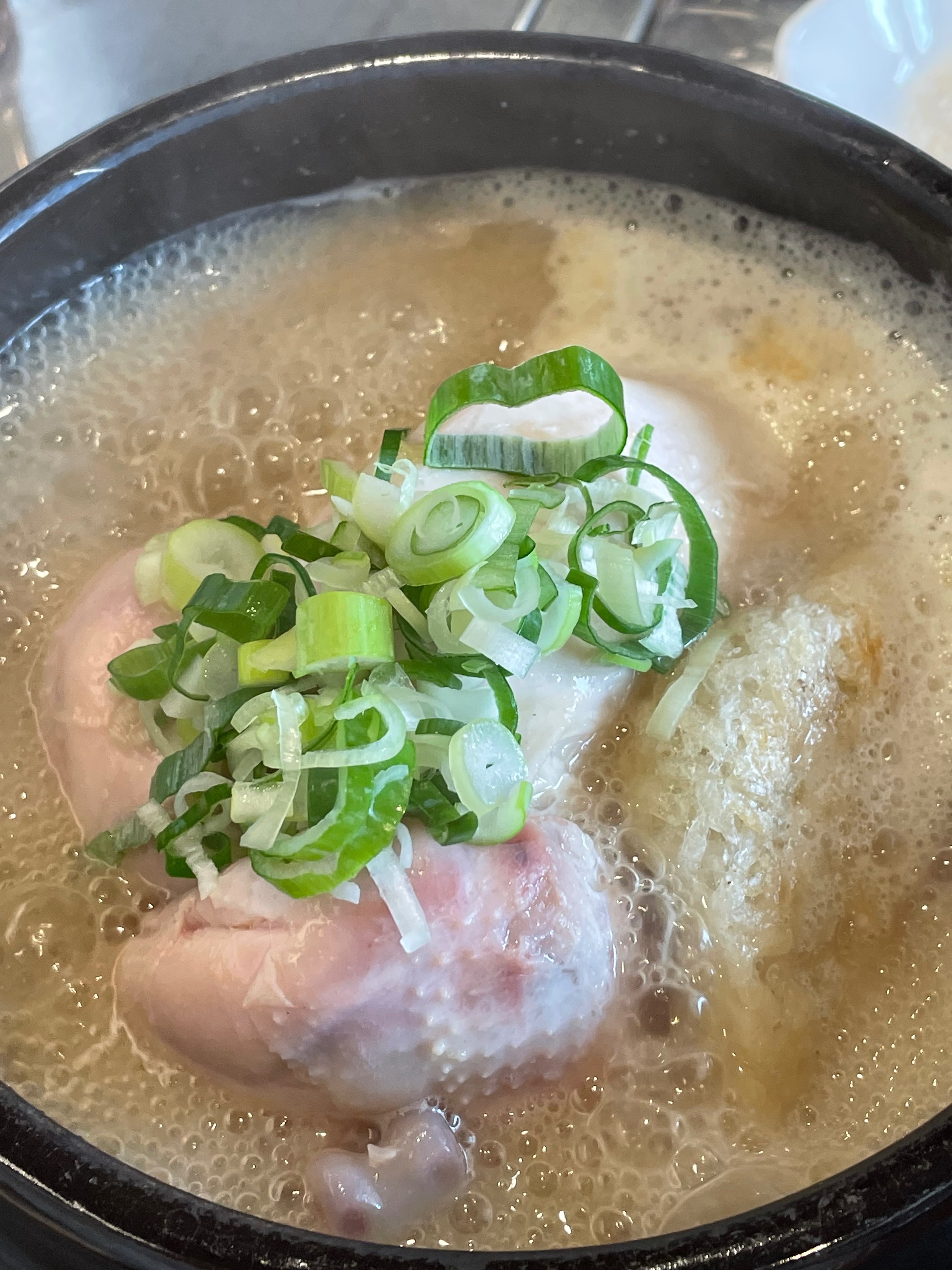  신도림역 한방 오리백숙 가랑삼계탕