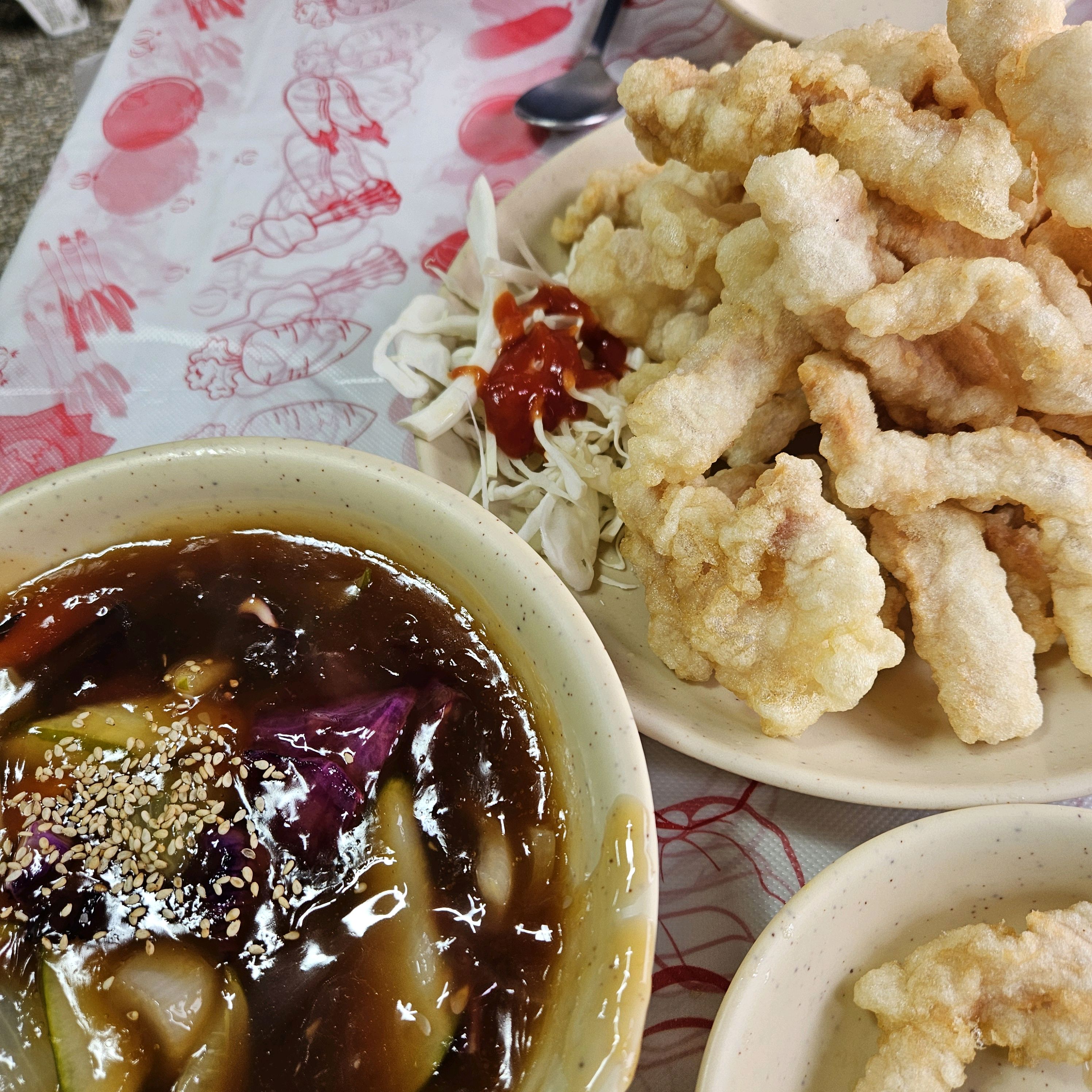 토요일 12시30분쯤 가서 음식 나올때까지 - 안양 맛집 복무춘