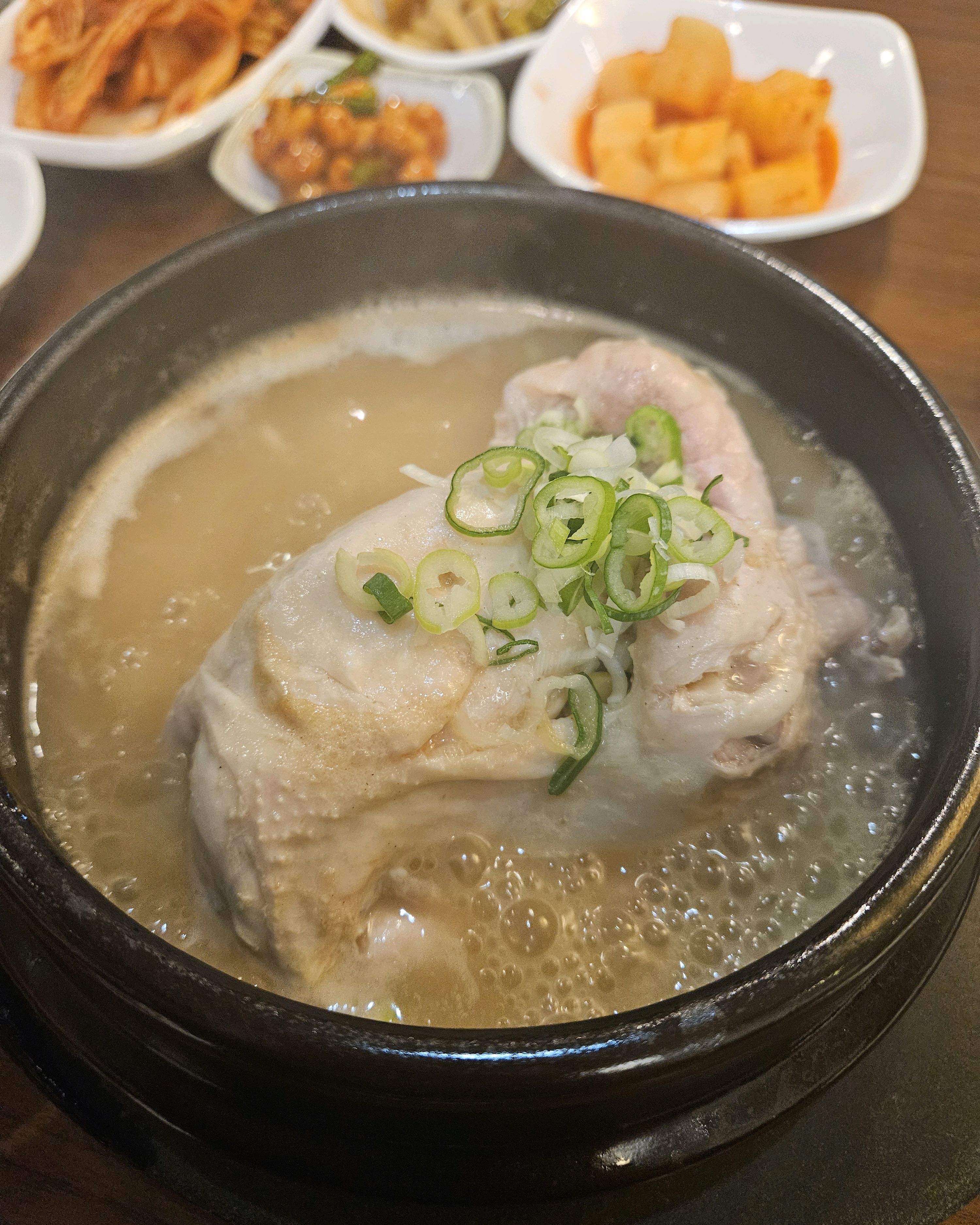 신도림역 한방 오리백숙 가랑삼계탕