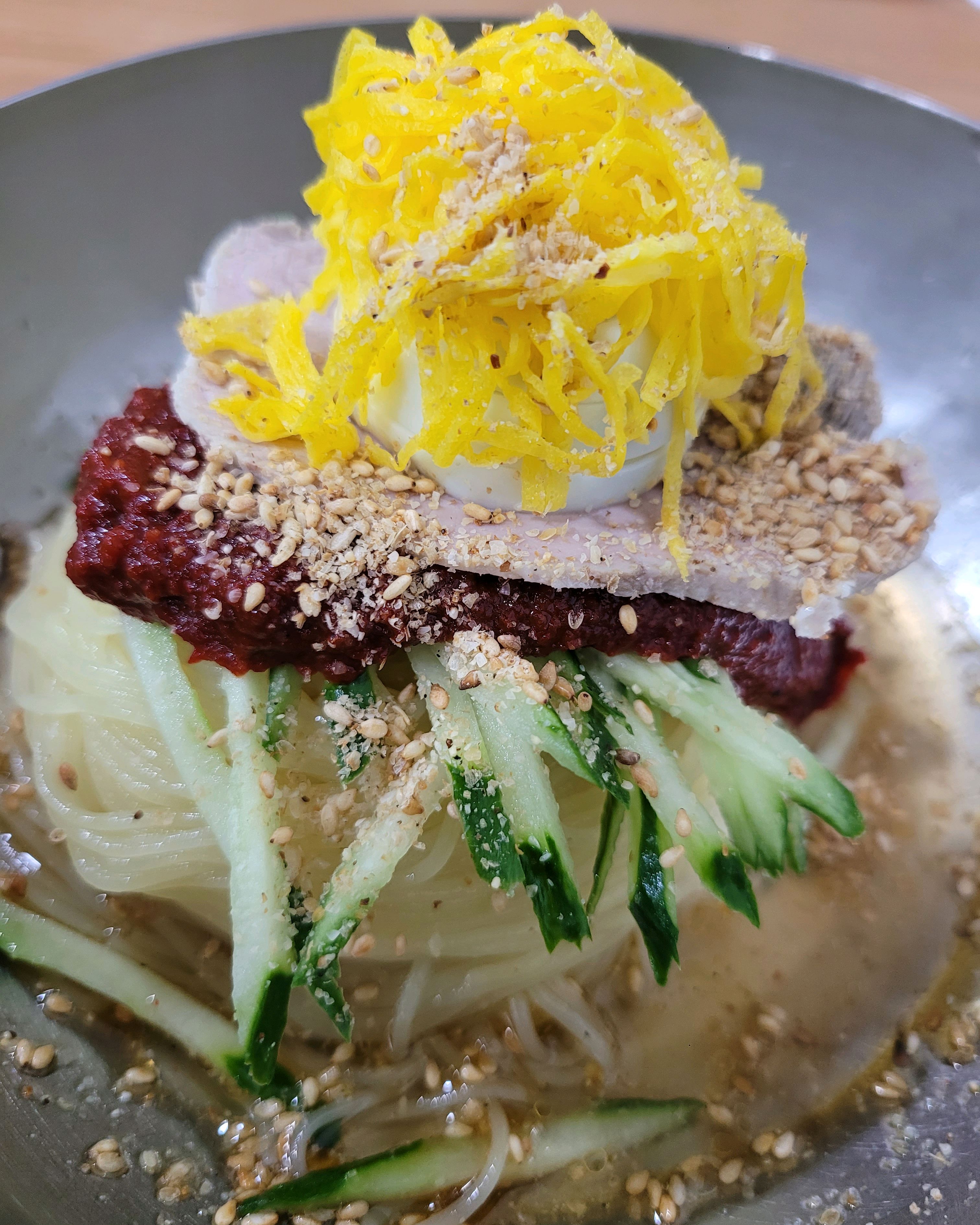 부산가야밀면 처음 방문했는디.... - 안양 맛집 부산가야밀면