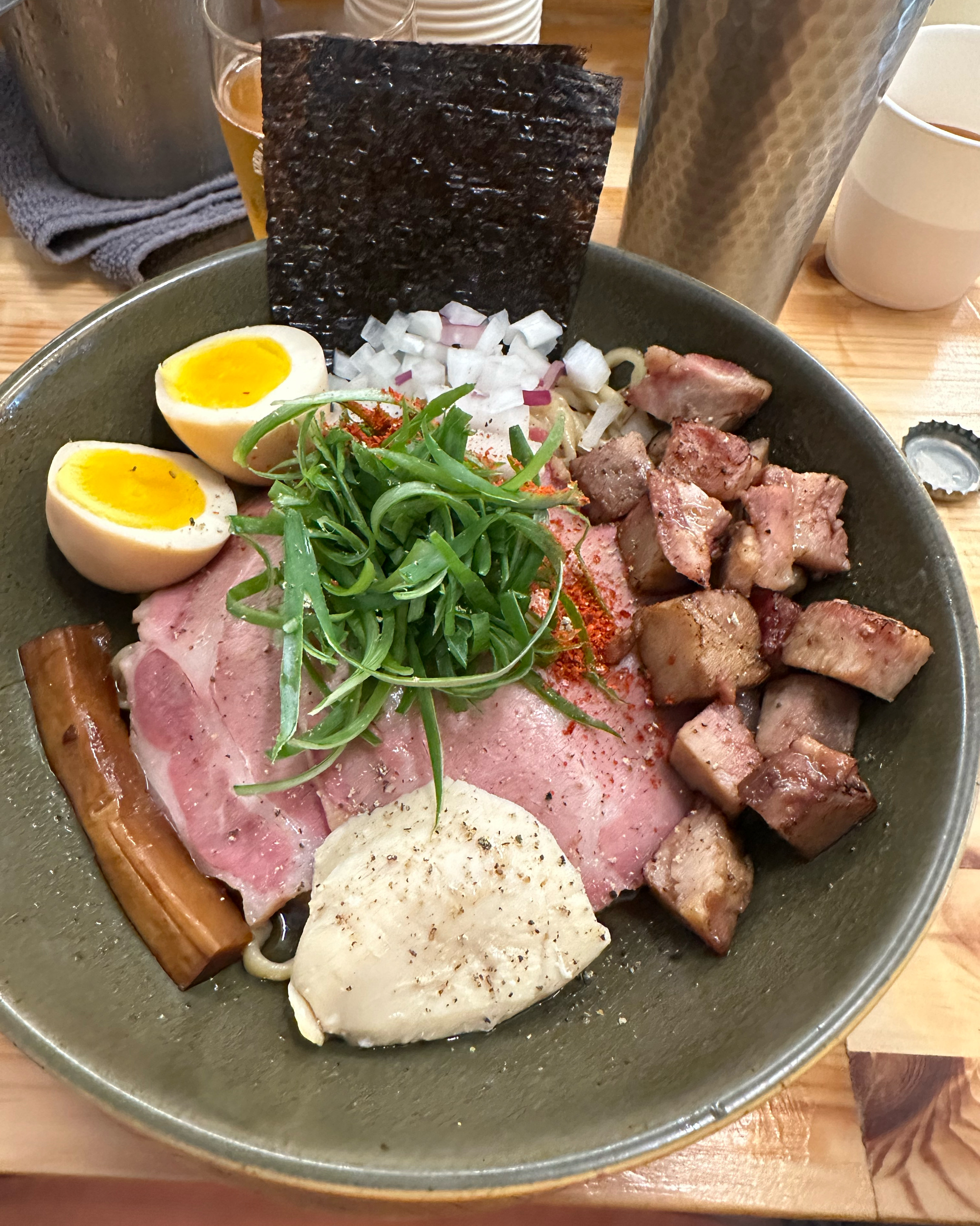 항상 아부라소바만 먹다가 오늘은 마제면 먹었어요 - 안양 맛집 신멘