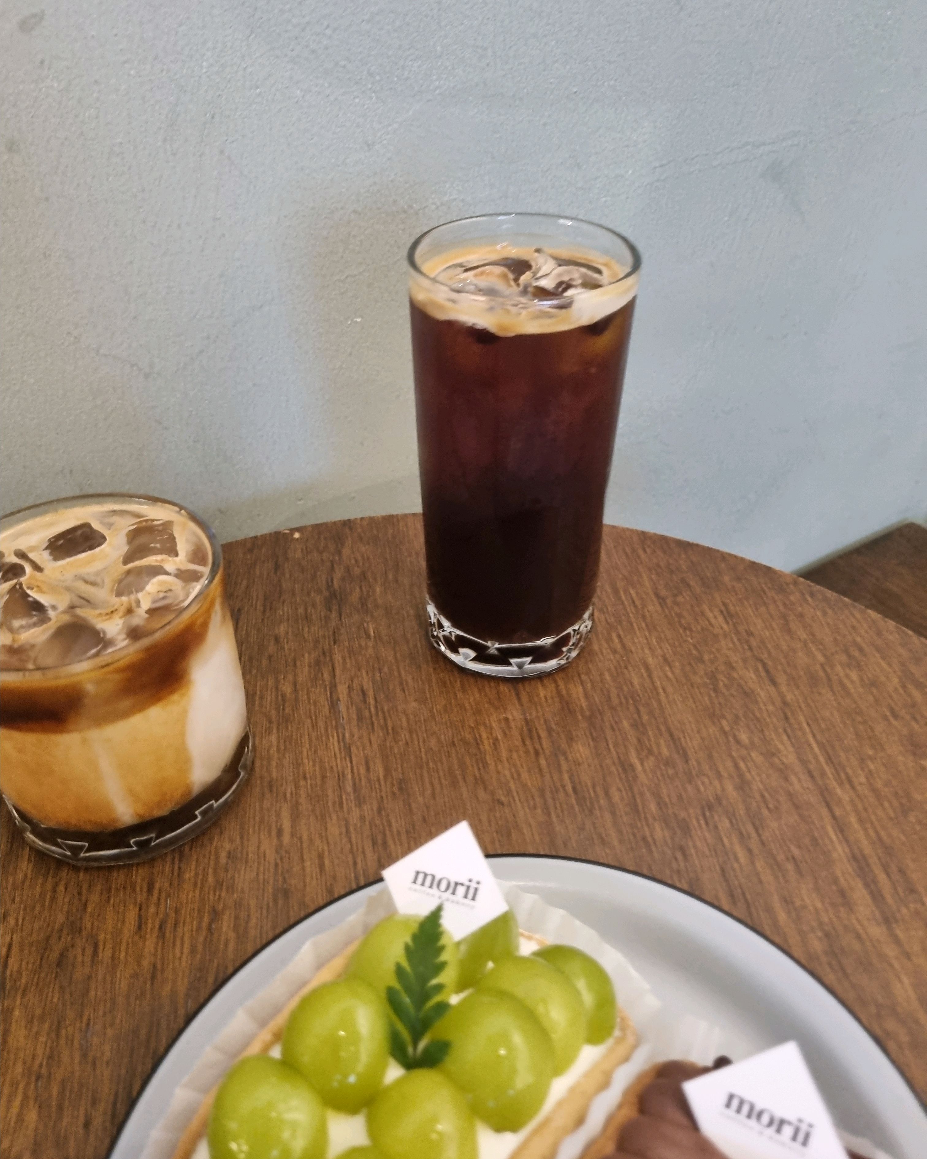  한국 서울 여의도역 주변 감성 디저트 카페 모리