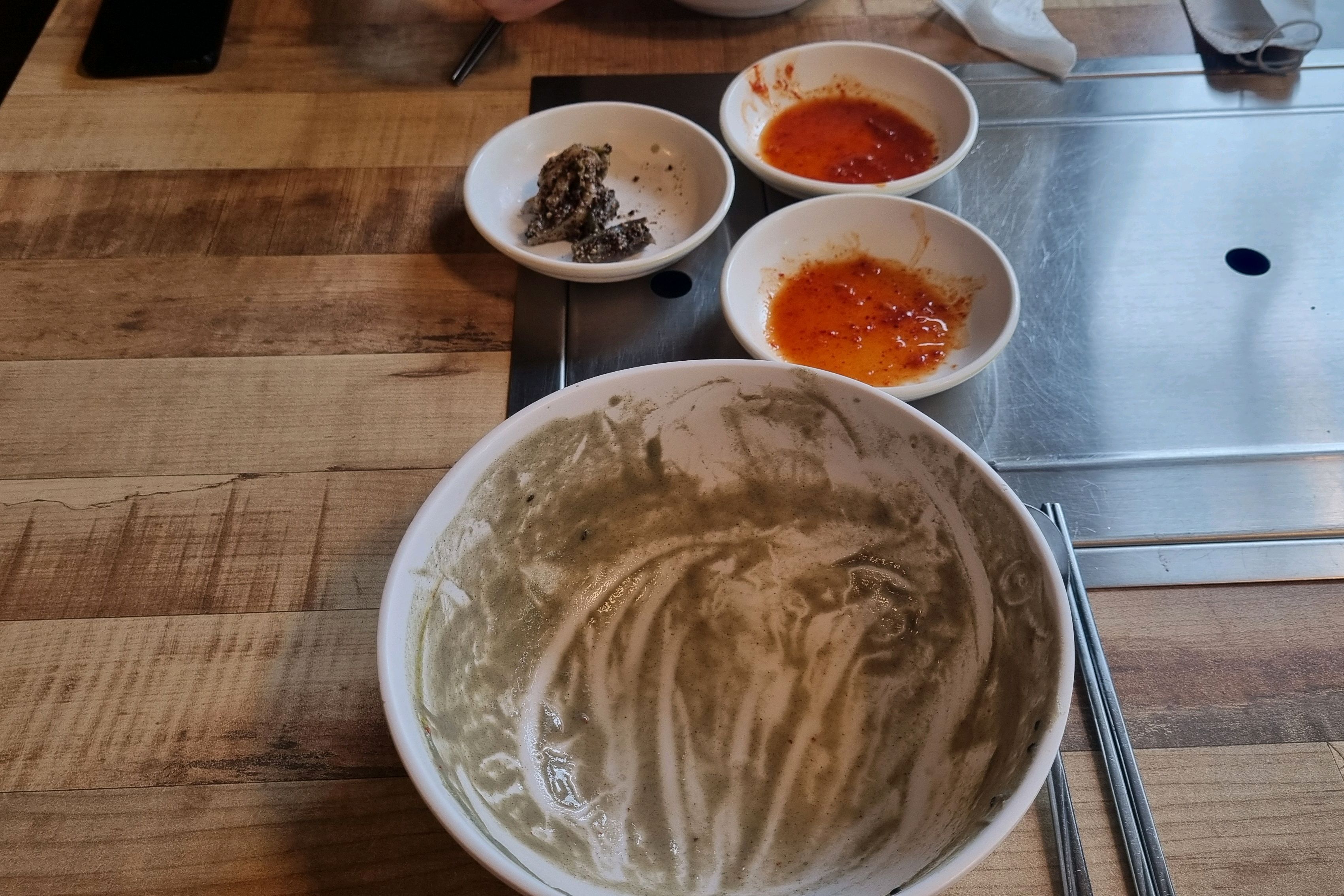 곱배기를 둘 다 비워내기 - 제주 맛집 통일가든