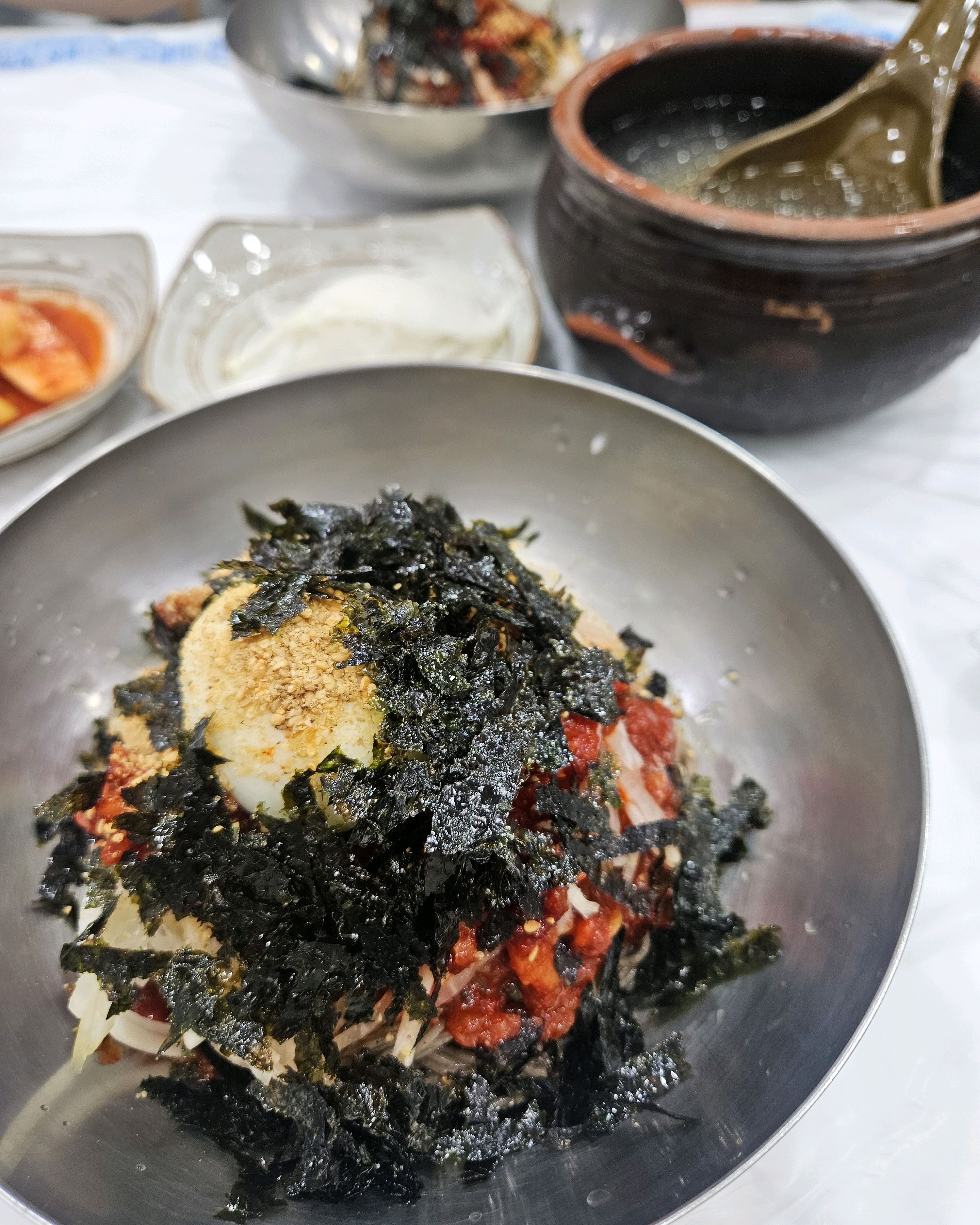 현지인맛집이라고 해서 가봤는데 맛있었어요! - 아바이마을 맛집 진미막국수