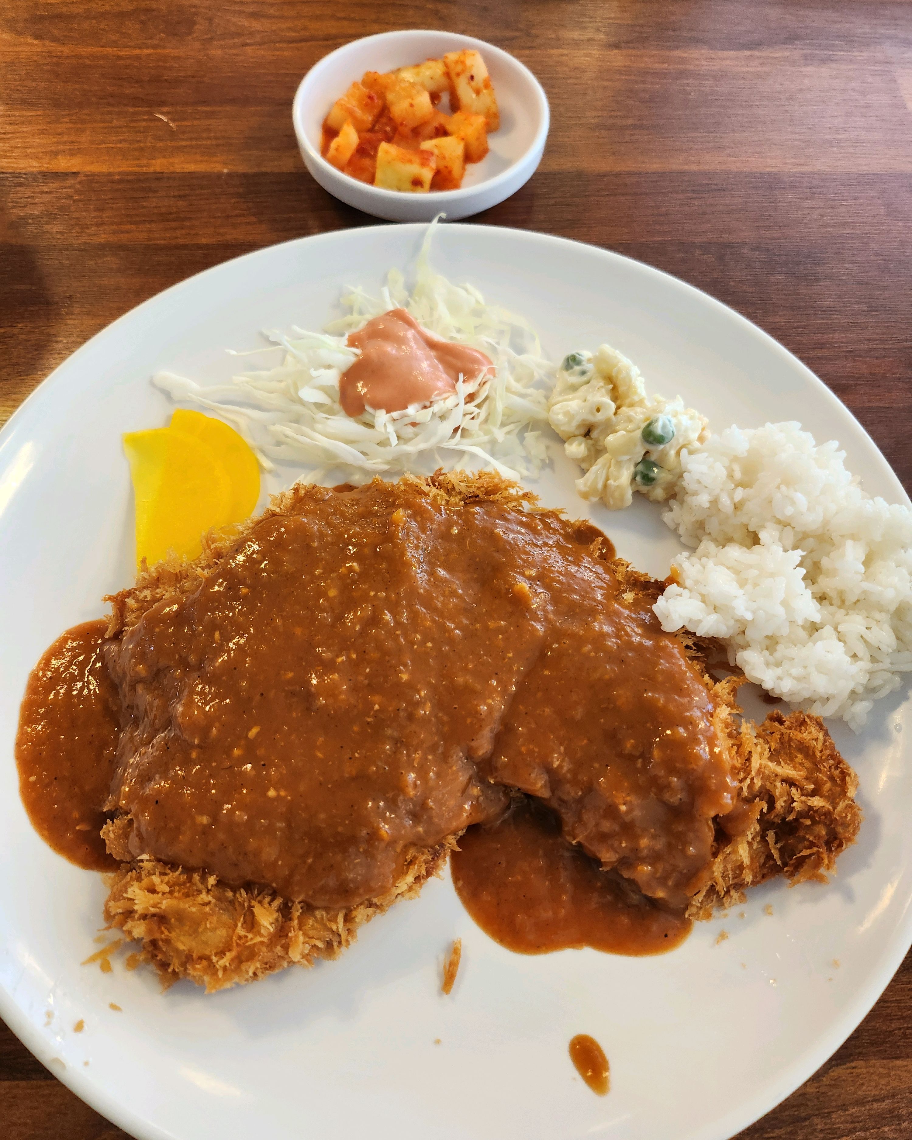  서울시 용산구 효창동 맛집 돈까스산골녹차냉면