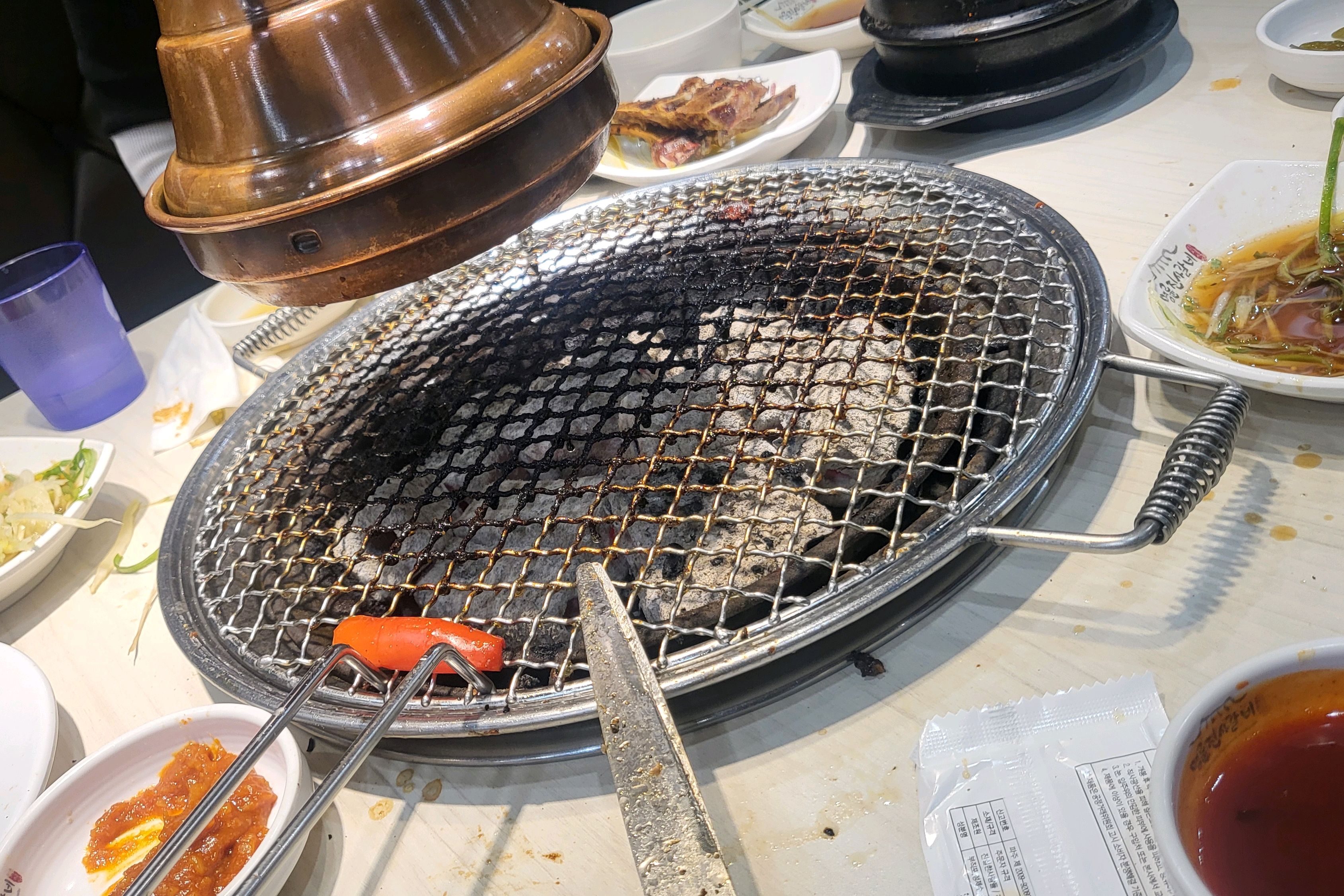 뜨거운 여름인데 빙수기는 있으나 팥이 떨어지면 팥빙수를 못해먹는곳. - 미아사거리 맛집 명륜진사갈비 미아사거리점