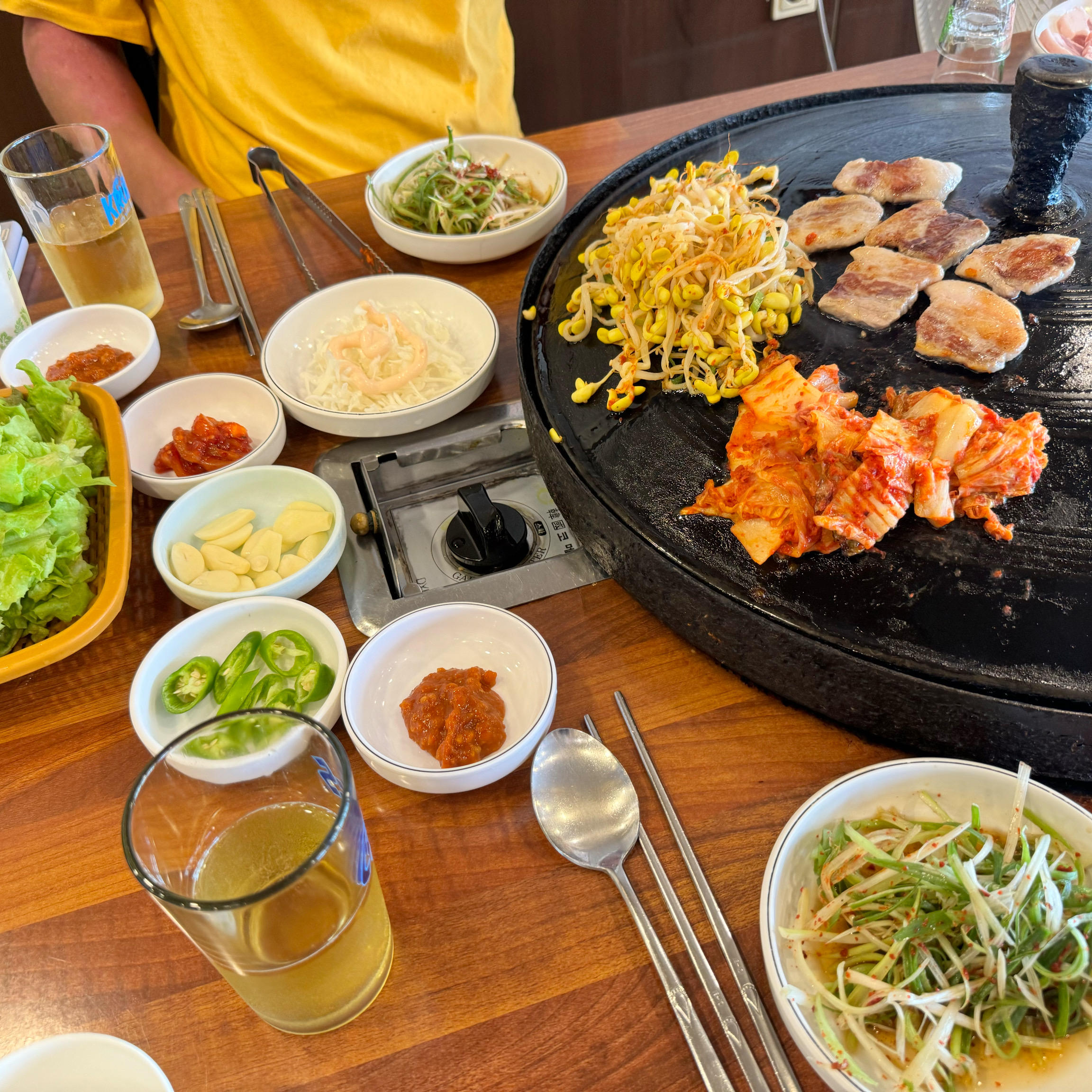 미금역 맛집 옛시골왕솥뚜껑삼겹살 내돈내산 최신리뷰