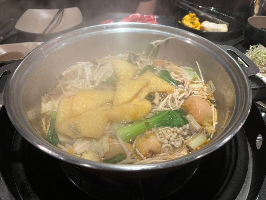샤브샤브를 별로 좋아하지는 않지만 맛있게 잘 먹었습니다 - 약수역 맛집 소담촌 약수직영점