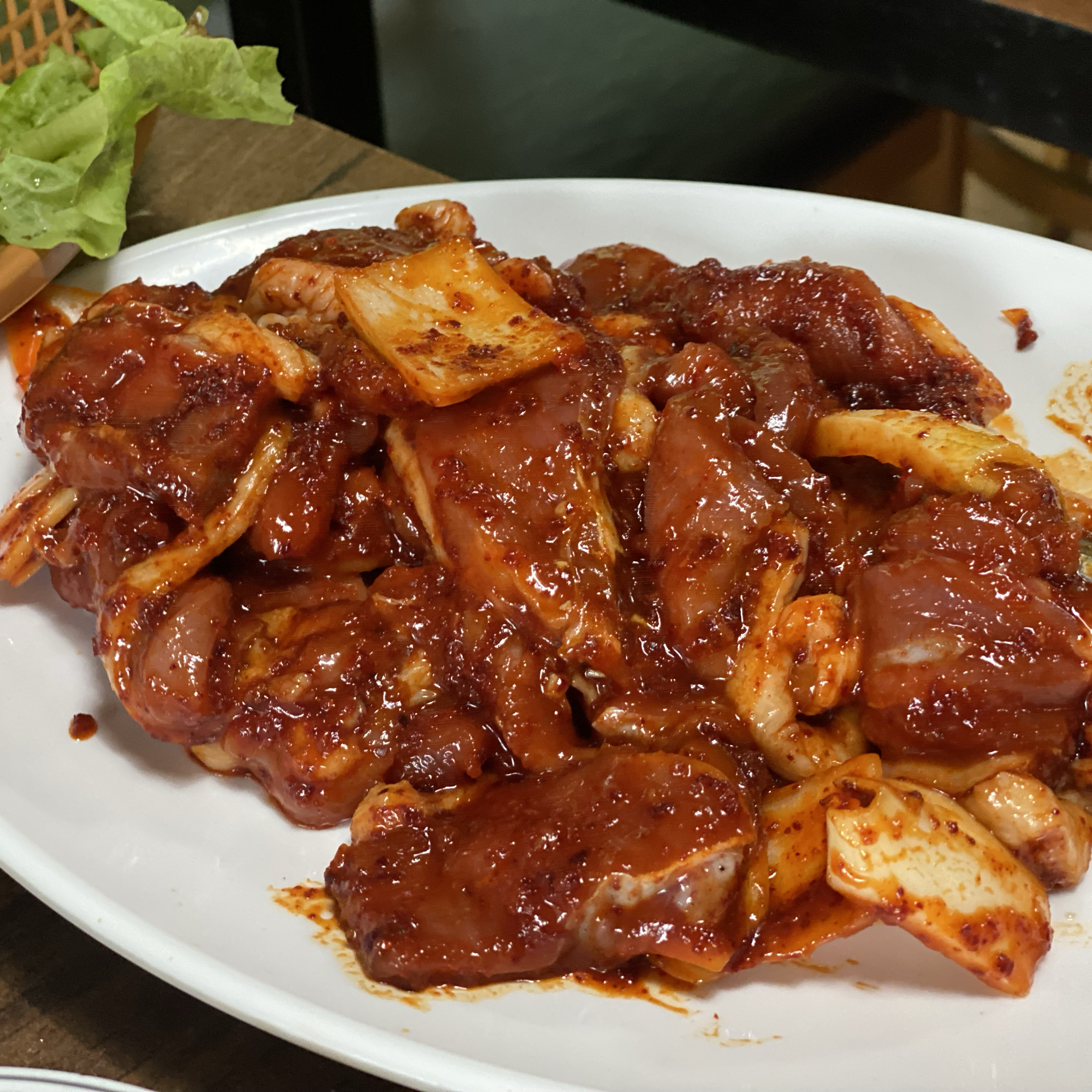 다양한 밑반찬들