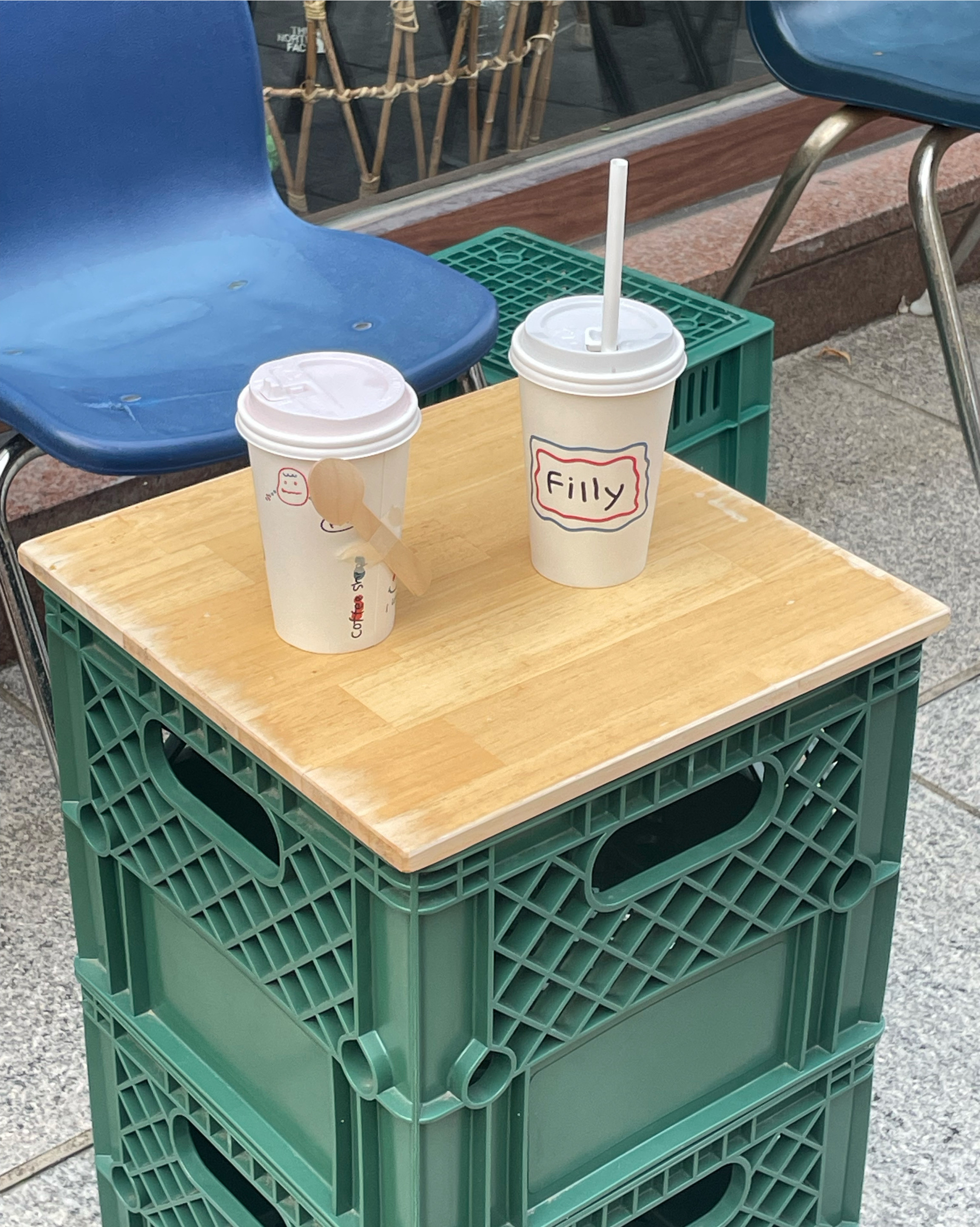 필리커피는 망원동 올때마다 자주 들리는곳인데 - 망원동 맛집 필리커피
